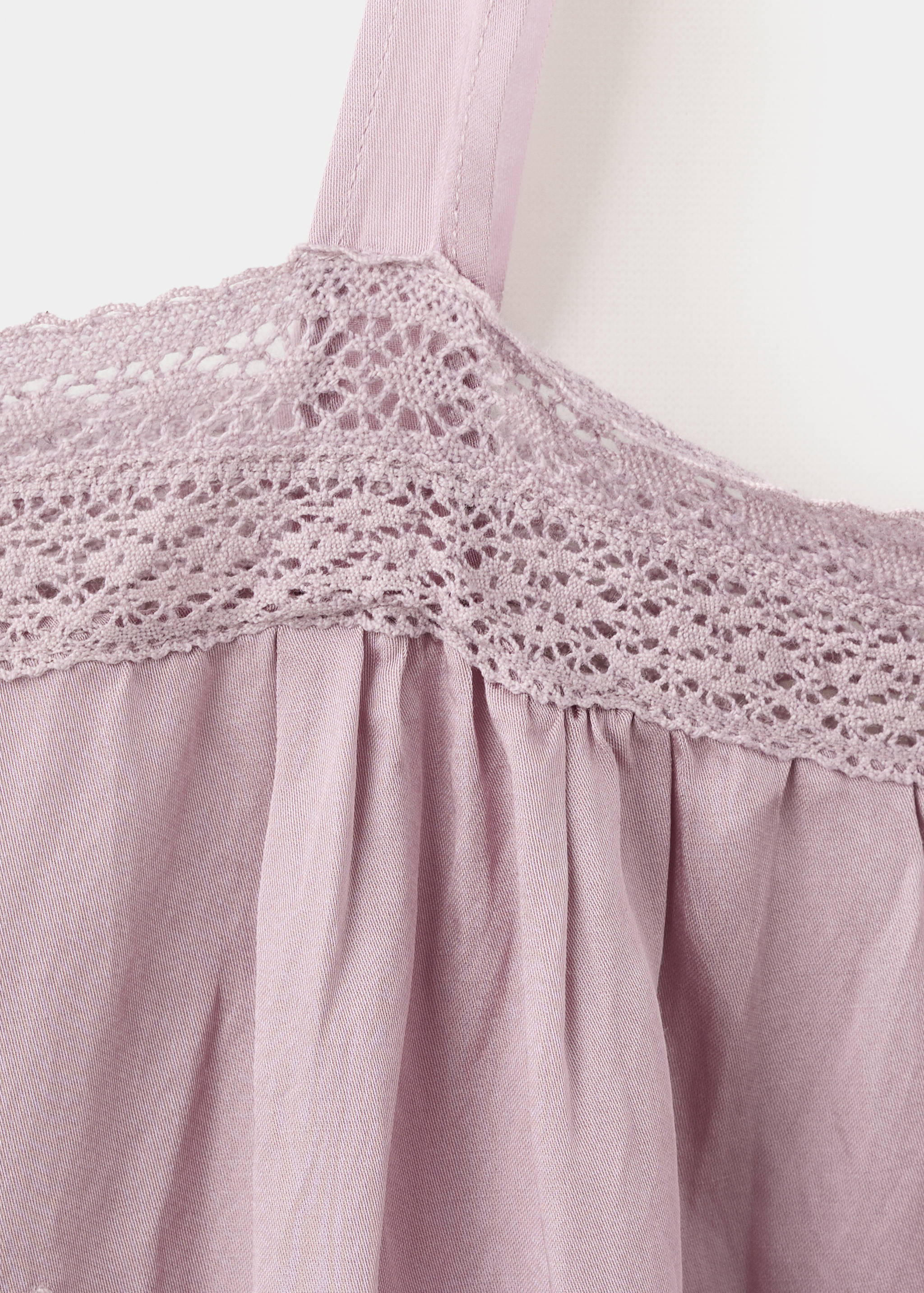 Chemise de nuit détails ajourés - Détail de l'article 0