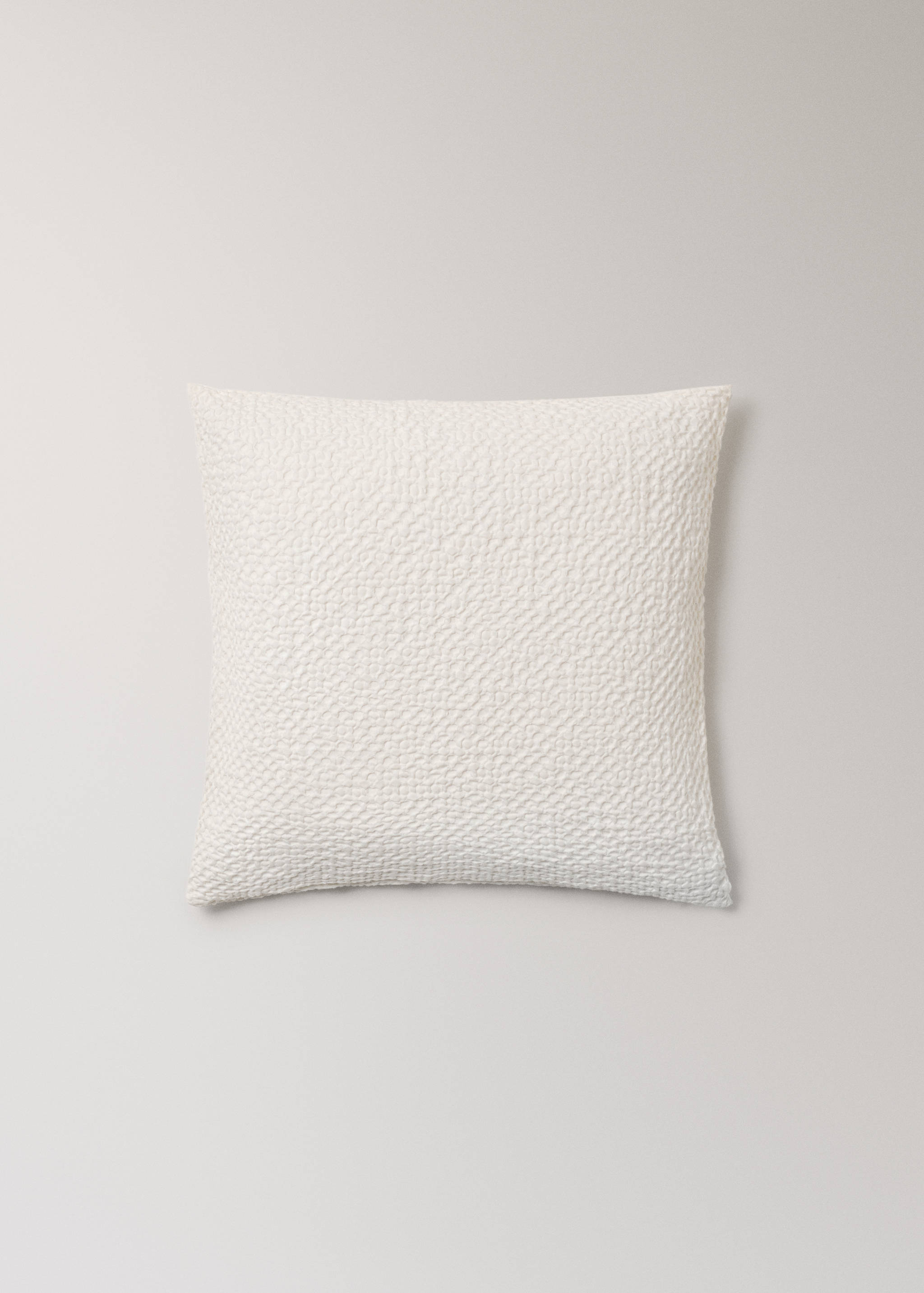 Cotton waffle garment dye bed pillow cover 50x50 cm - Article without model