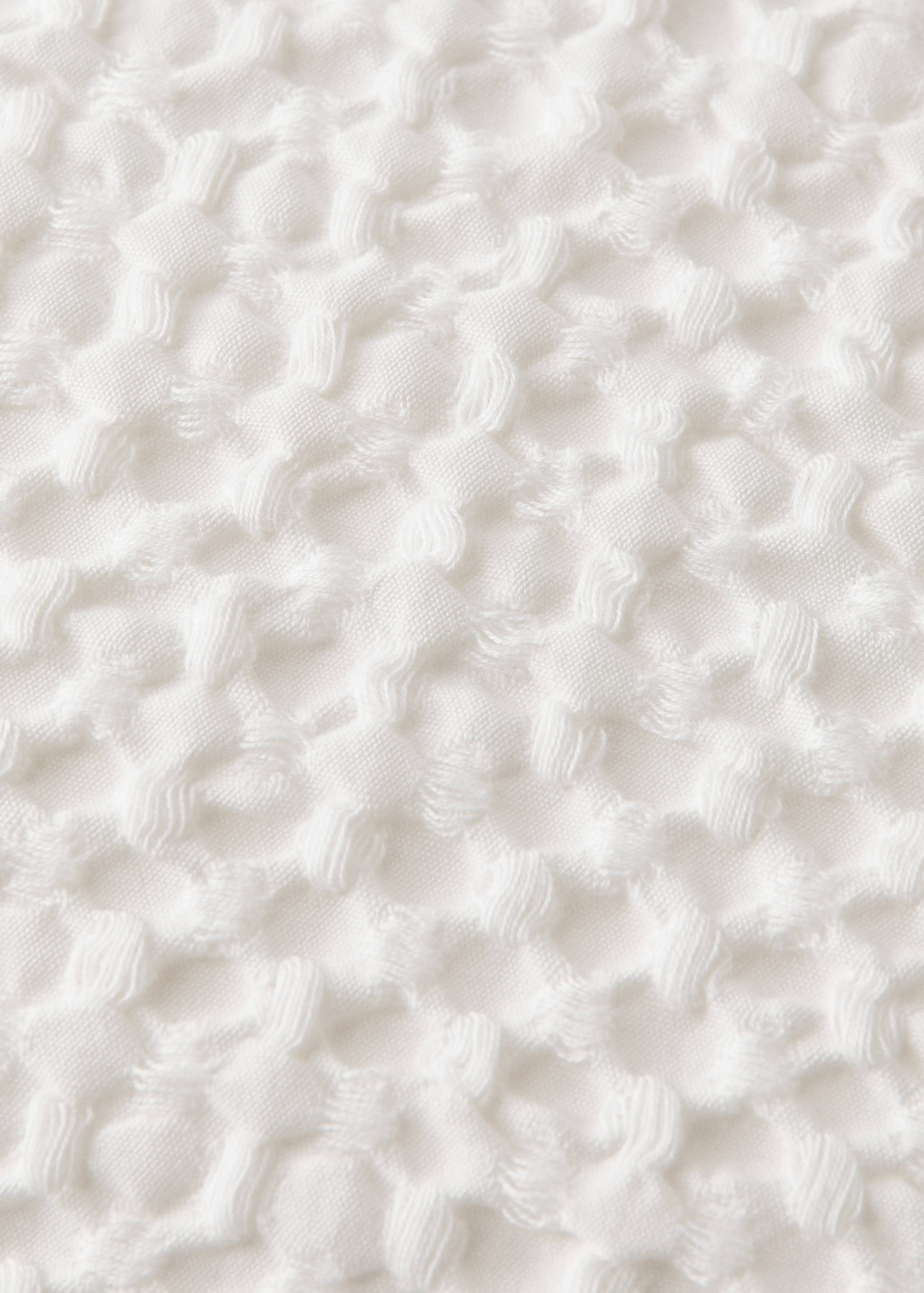 Cotton waffle garment dye bed pillow cover 50x50 cm - Details of the article 3