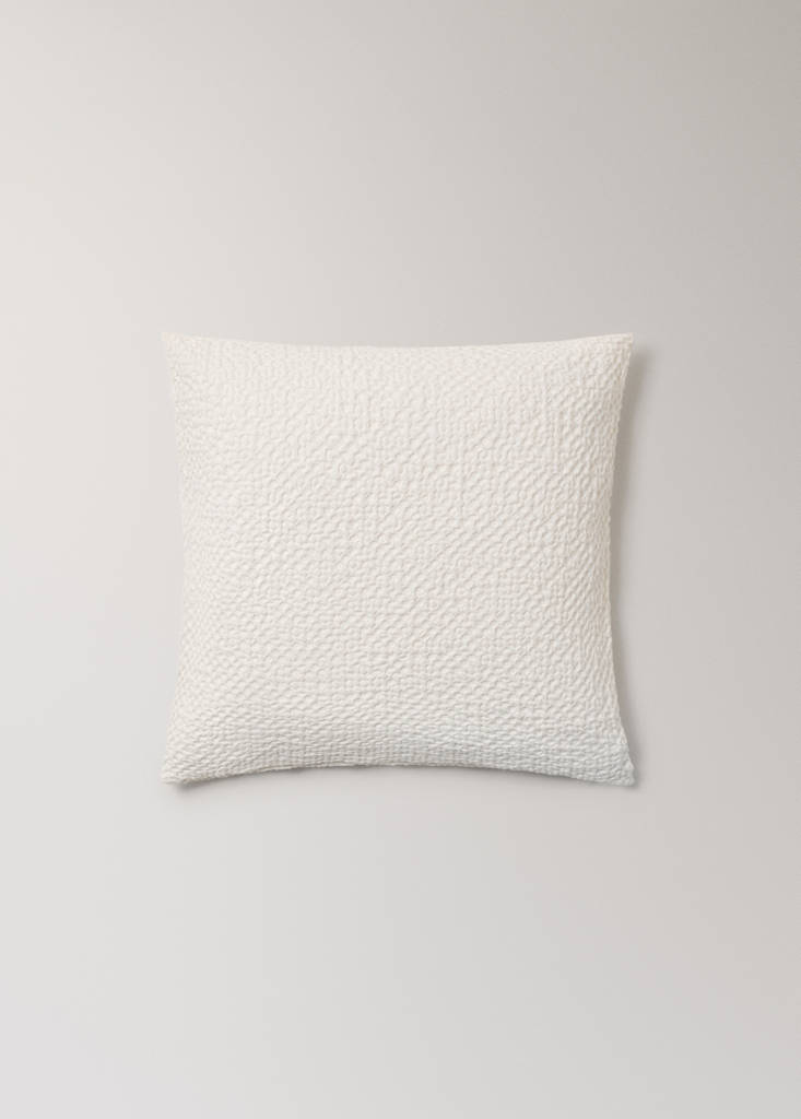 Cotton waffle garment dye bed pillow cover 50x50 cm - thumbnail 2
