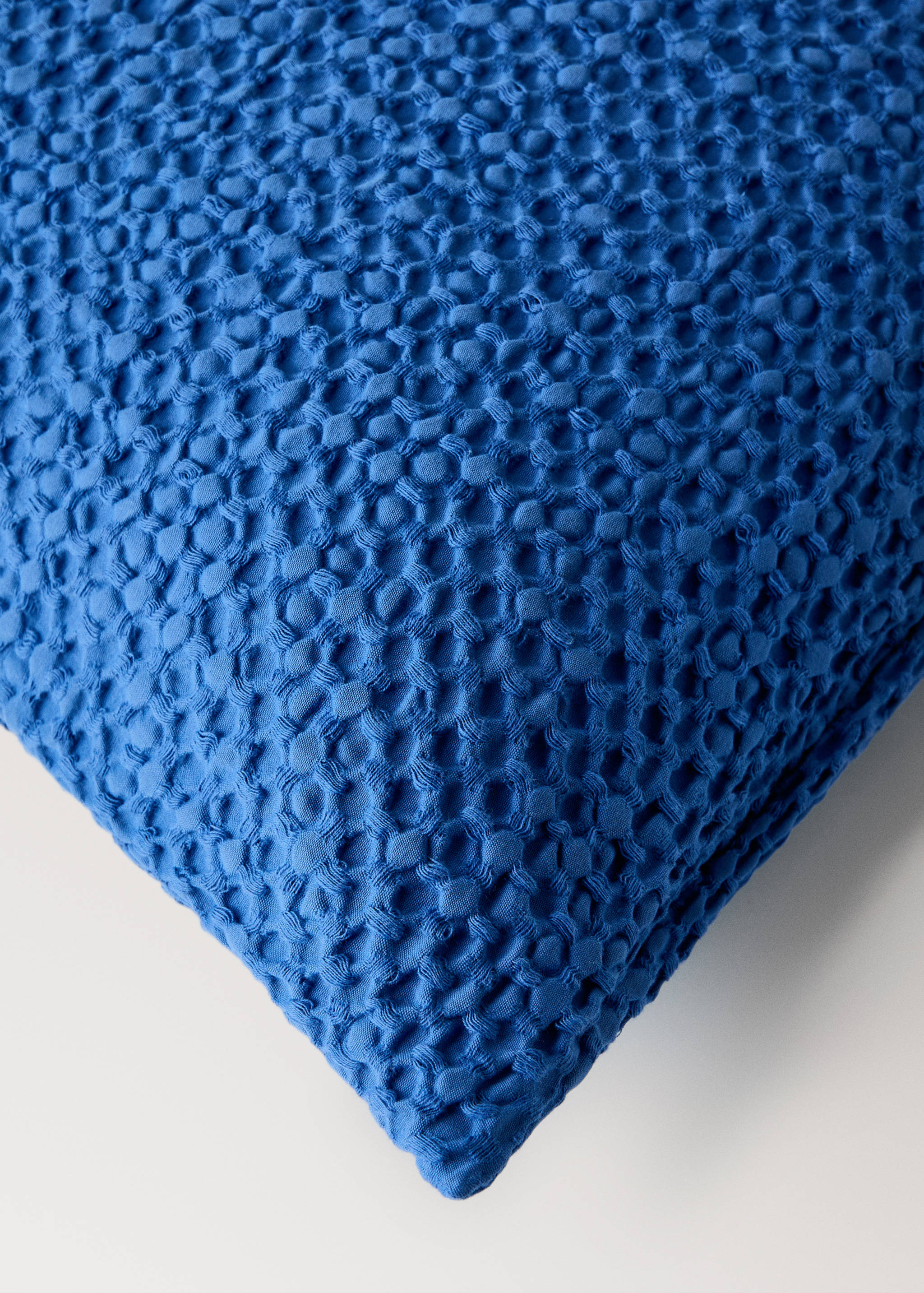 Cotton waffle garment dye bed pillow cover 50x50 cm - Details of the article 1