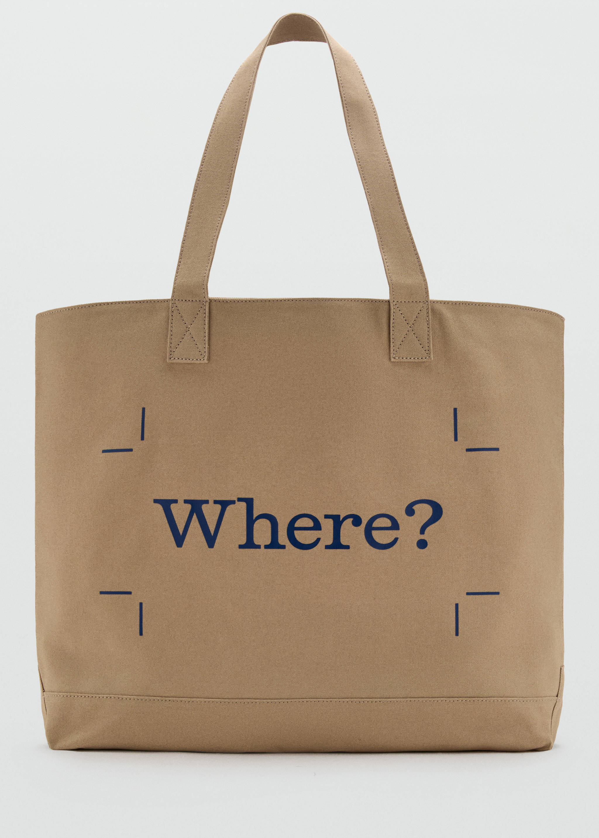 100% cotton canvas tote bag - Article without model