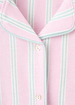 Striped short pyjamas — Light/Pastel Purple 6