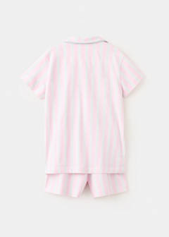 Striped short pyjamas — Light/Pastel Purple 9