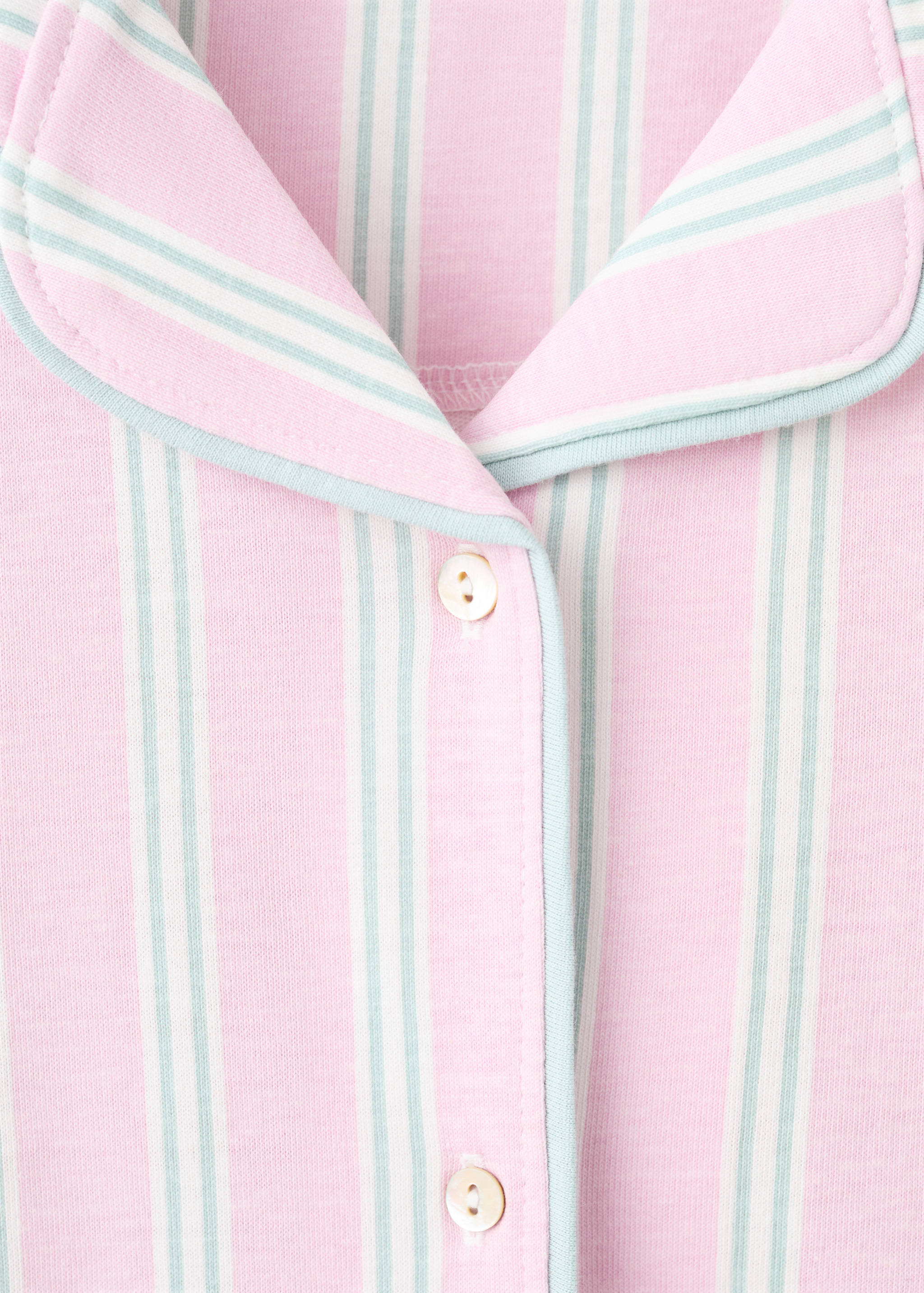 Striped short pyjamas - Details of the article 8