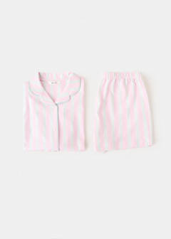 Striped short pyjamas — Light/Pastel Purple 10