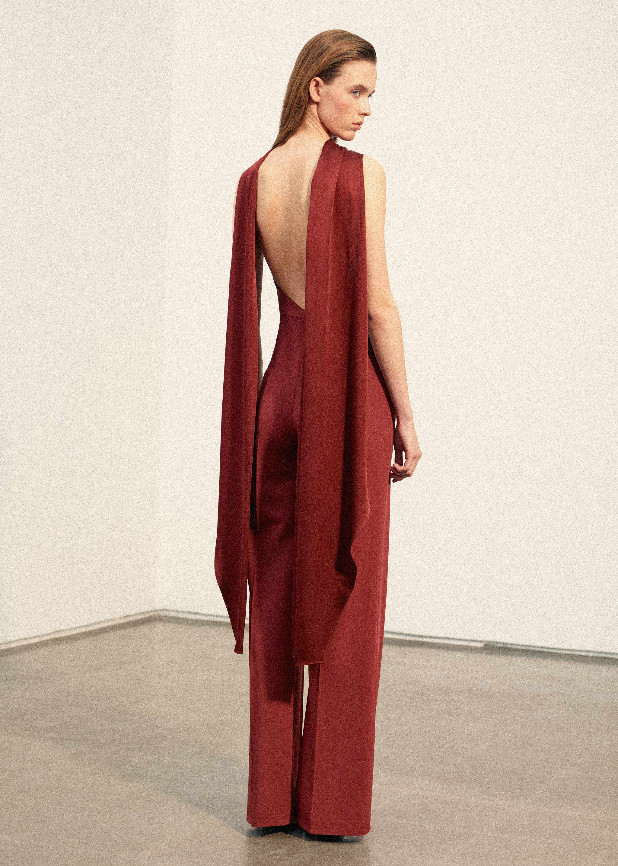 Granota coll hàlter combinada - Revers de l'article