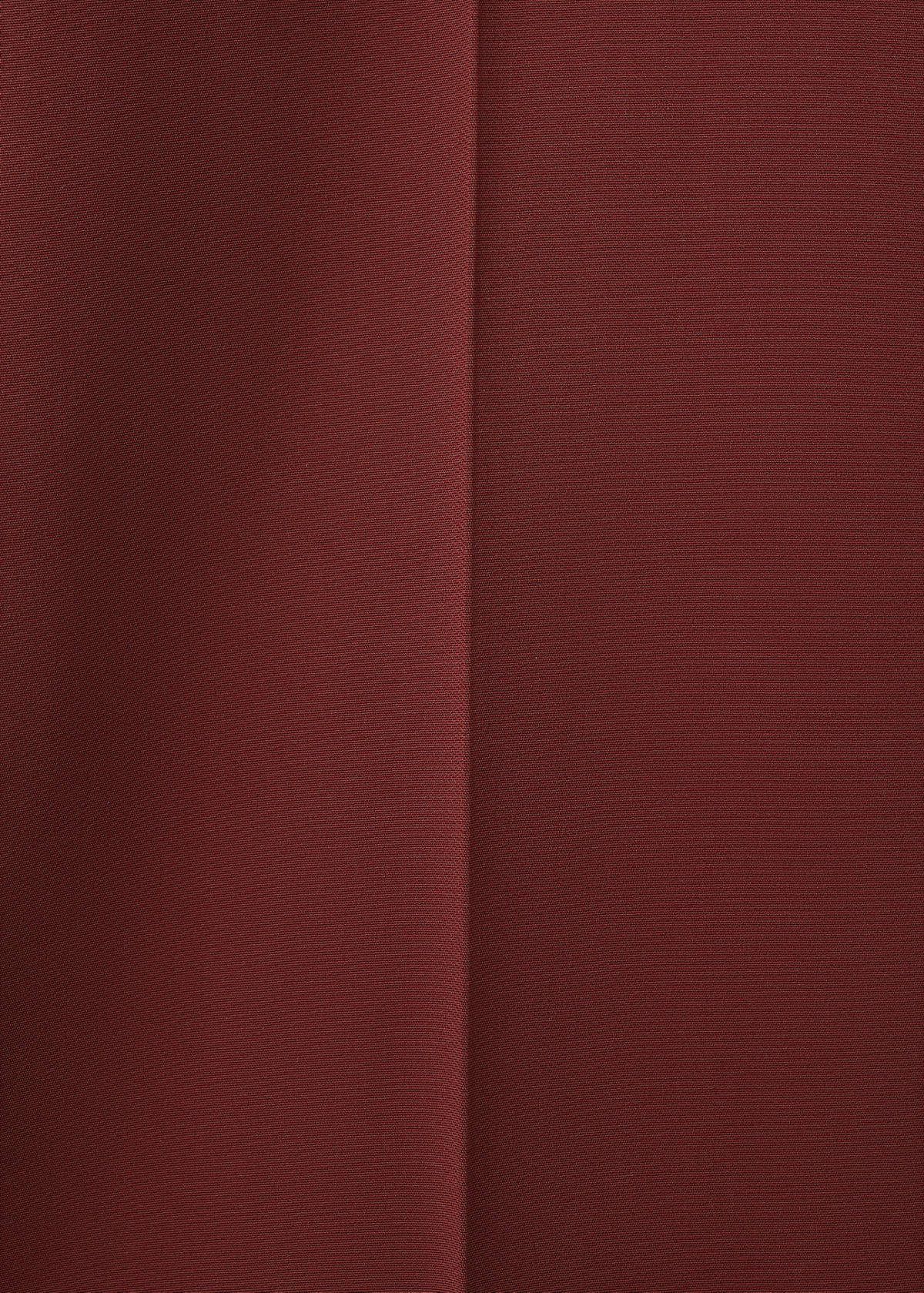 Halter neck jumpsuit with combined detailing — Burnt Orange
