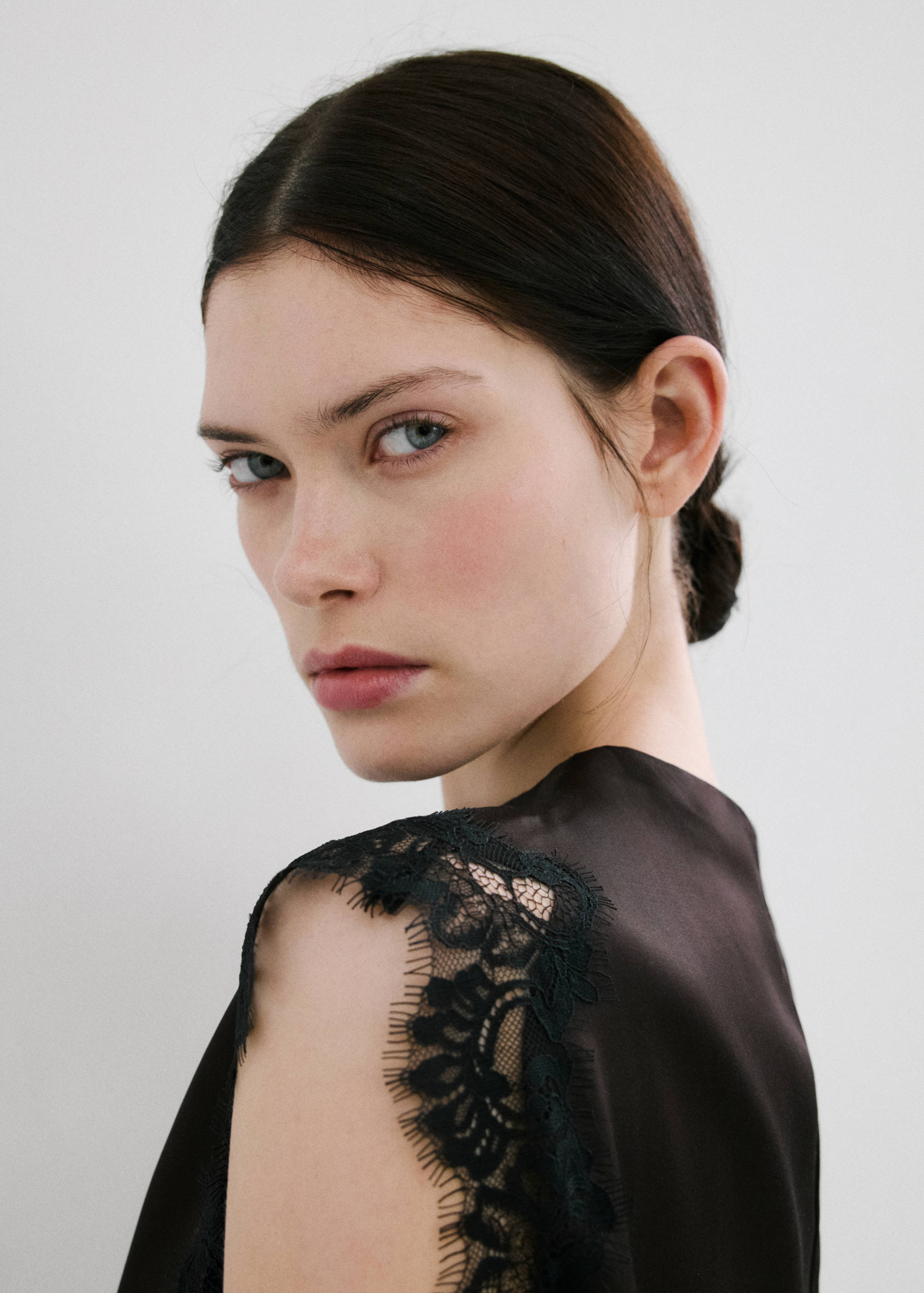 Lace trim top - Details of the article 1