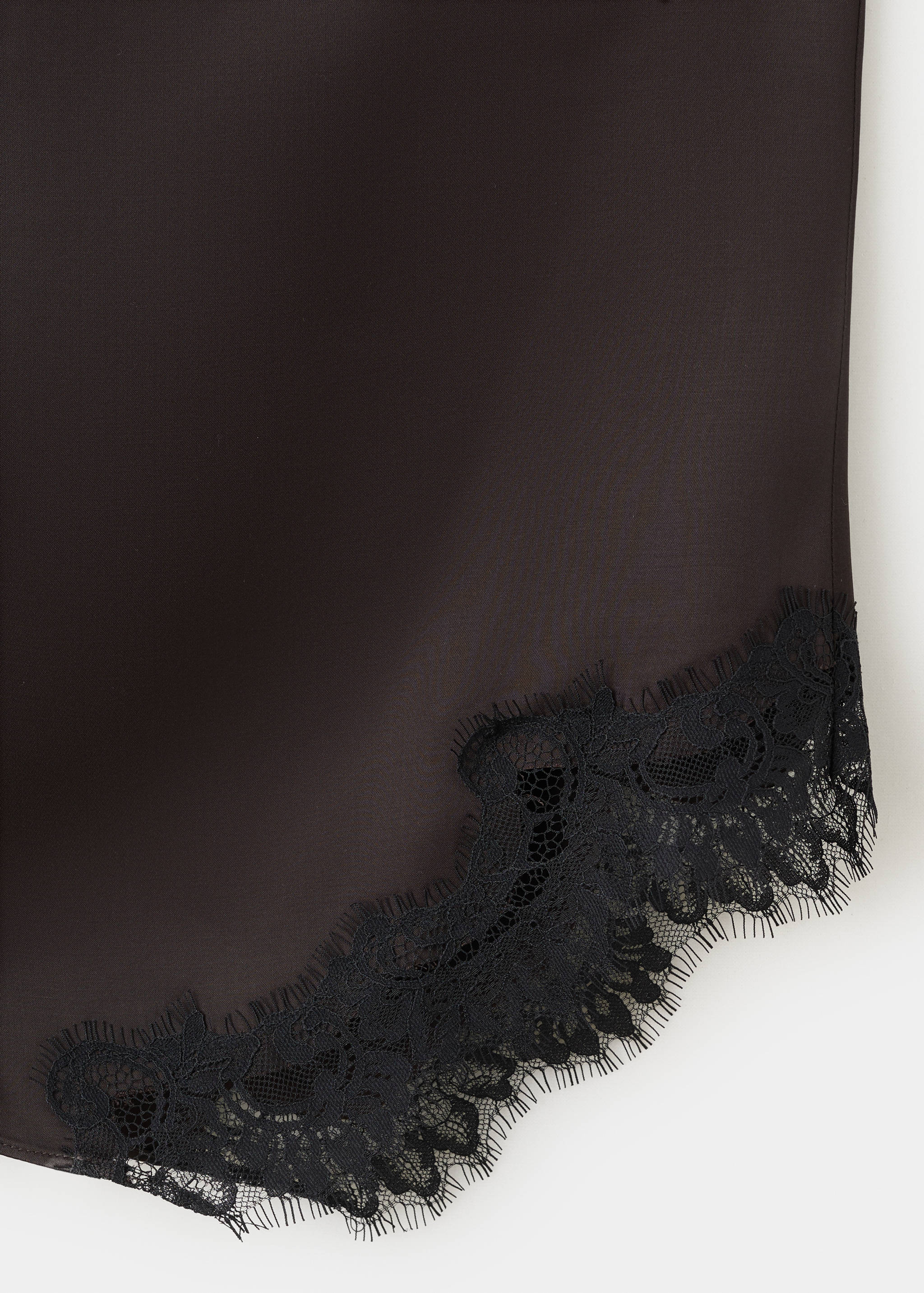 Lace trim top - Details of the article 0