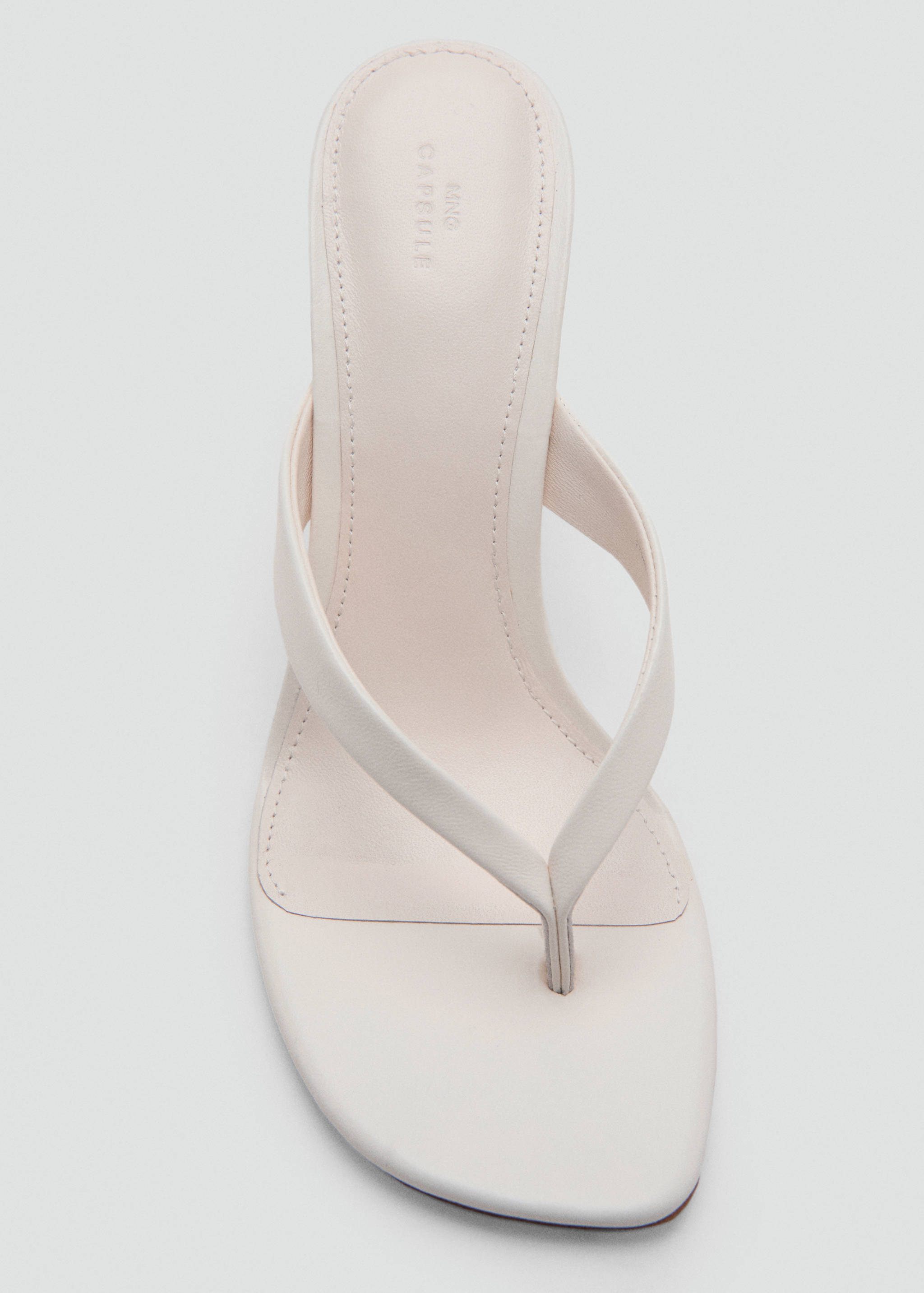 Lederriemensandale mit Absatz - Detail des Artikels 3