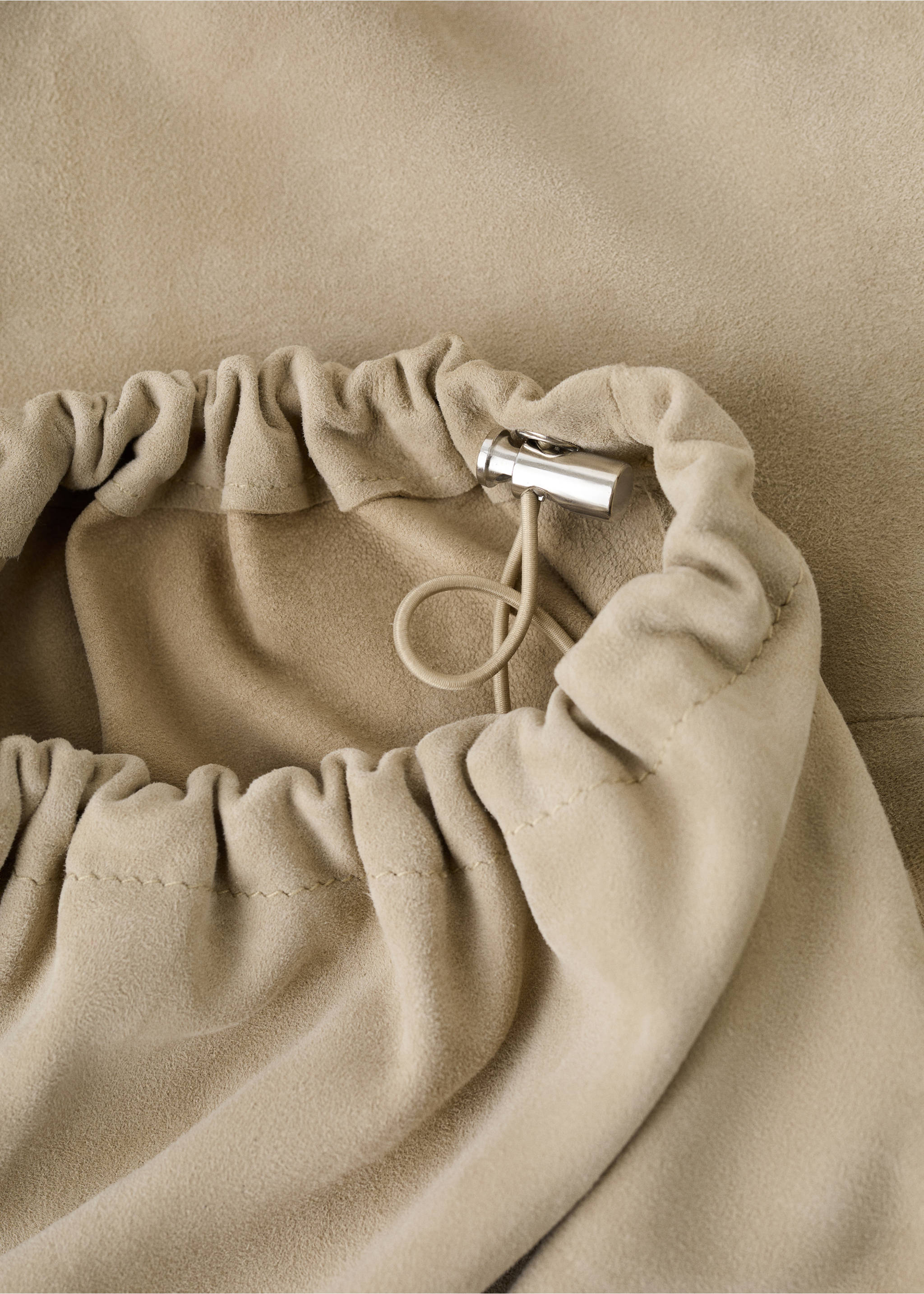 Pantalón bombacho ante detalle pinzas - Detalle del artículo 0, Arena. Ref: 27085997-00.