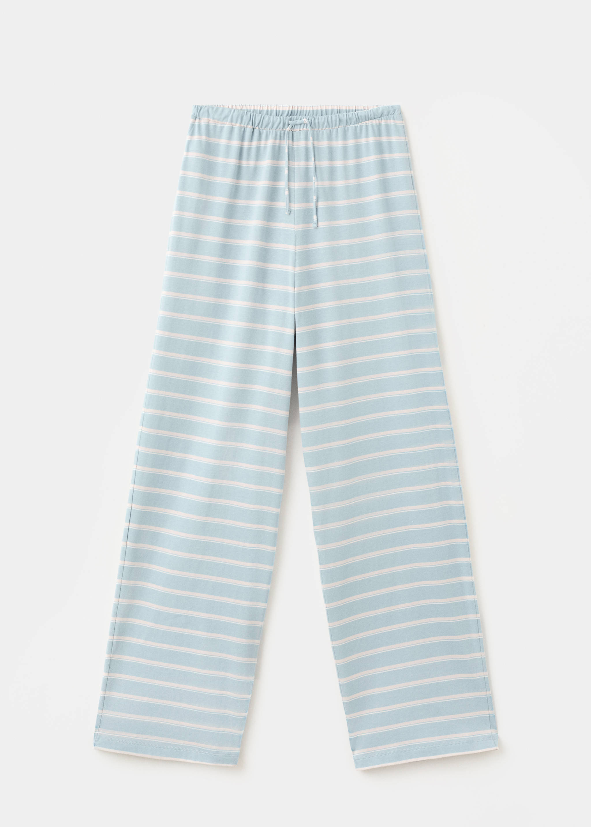Cotton striped pyjama bottoms - Article without model