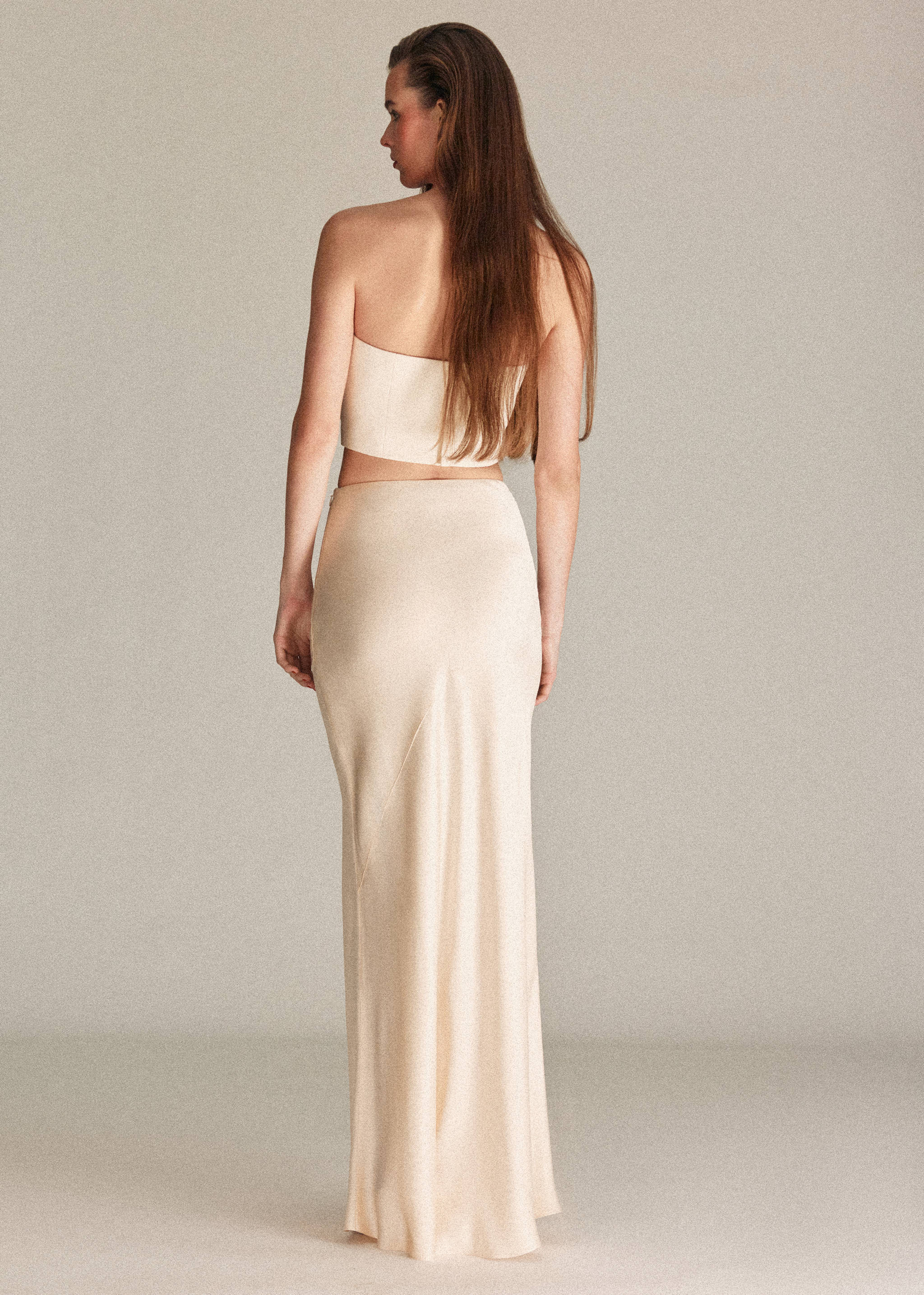 Top bandó maxi flor - Revers de l'article