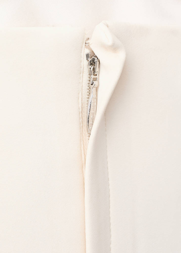 Maxi flower bandeau top — Off White