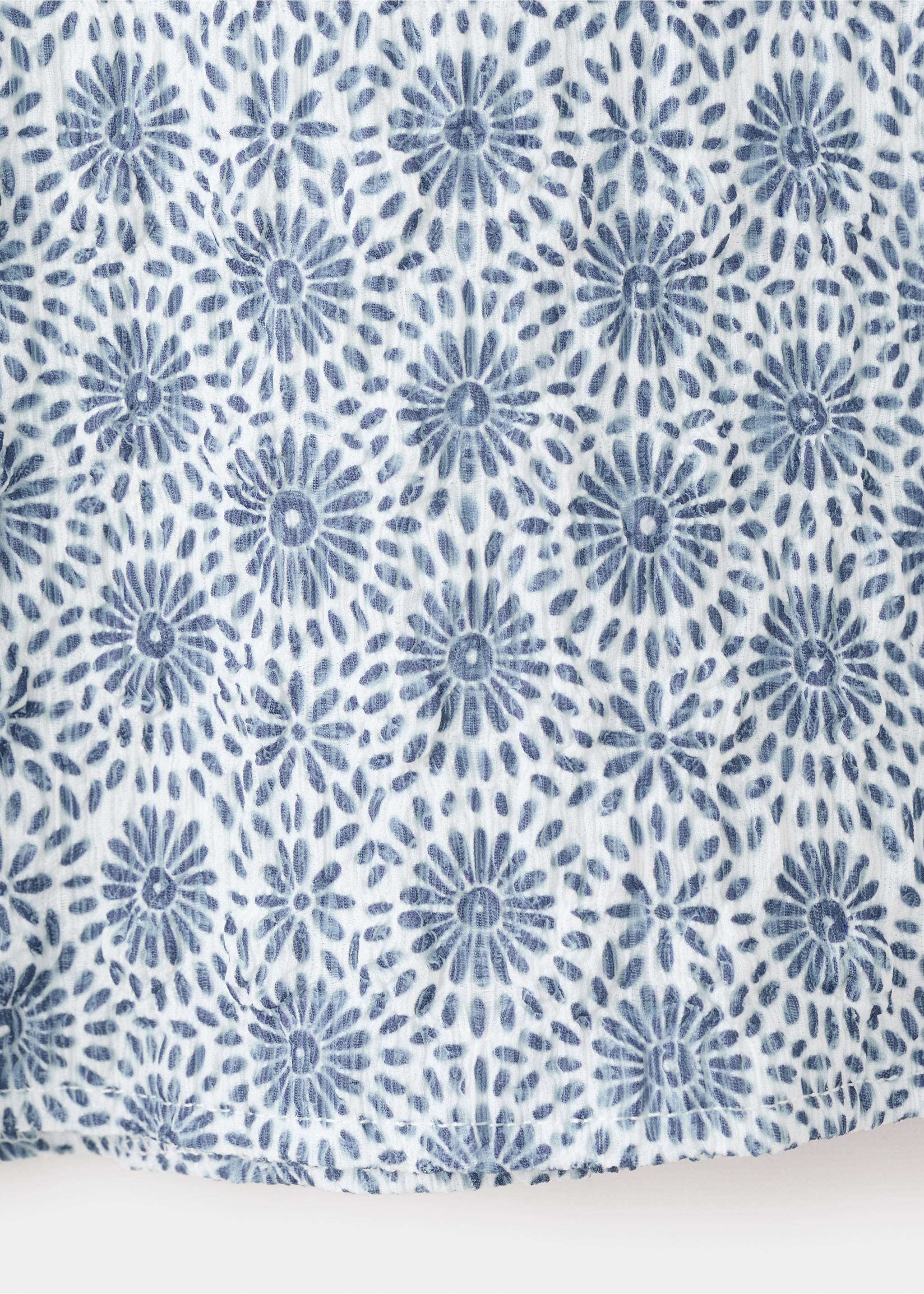 Camiseta estampada fluida - Detalle del artículo 0, Azul. Ref: 27086344-00.