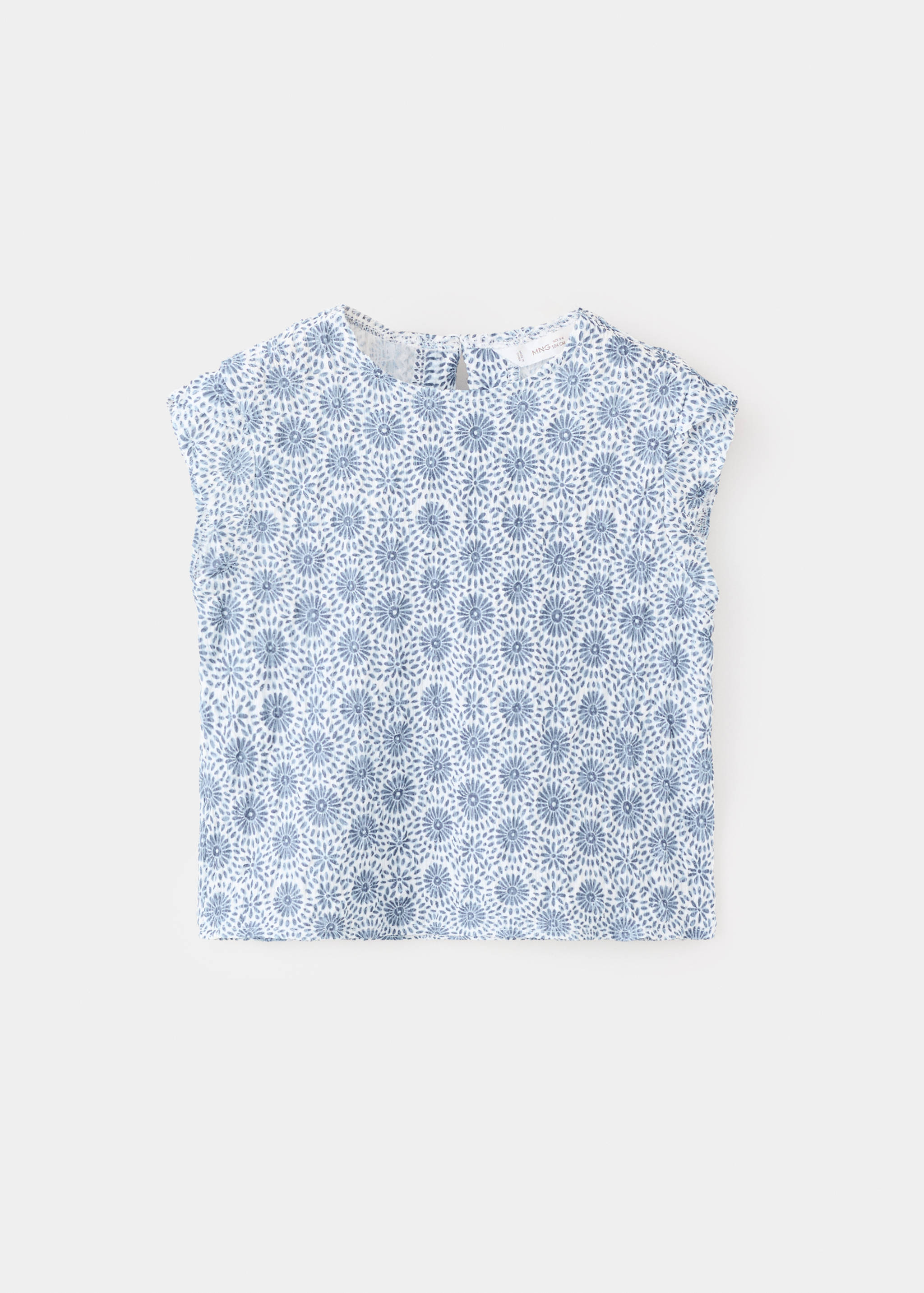 Fluid printed T-shirt - Article without model