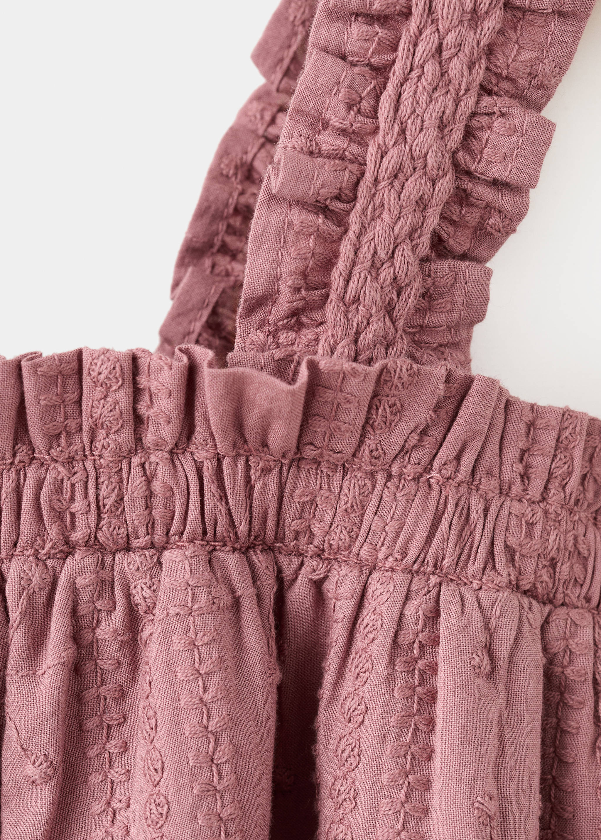 Asymmetric embroidered dress - Details of the article 8