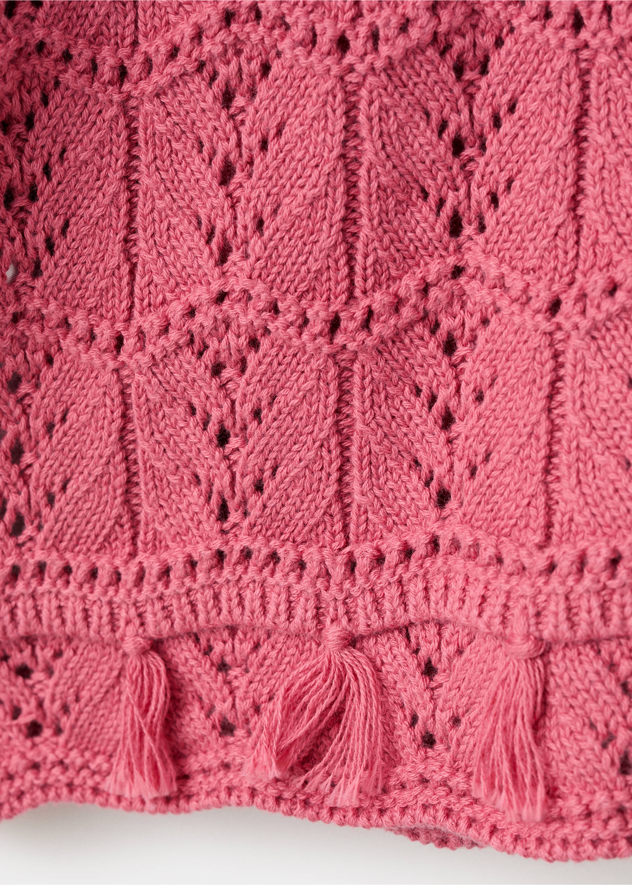 Jersei ganxet màniga curta - Detall de l'article 0, Maduixa. Ref: 27086350-00.