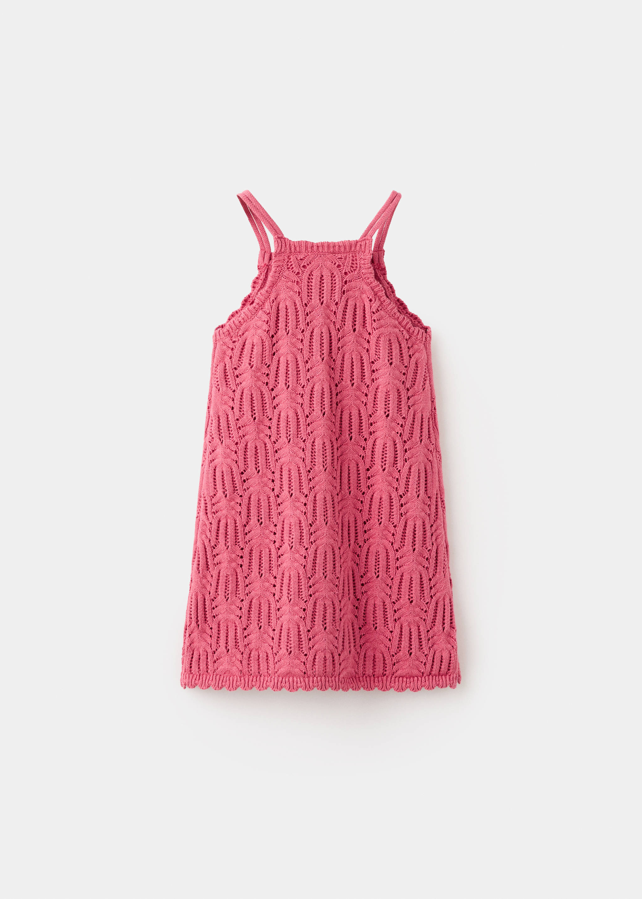 Vestido punto crochet - Reverso del artículo