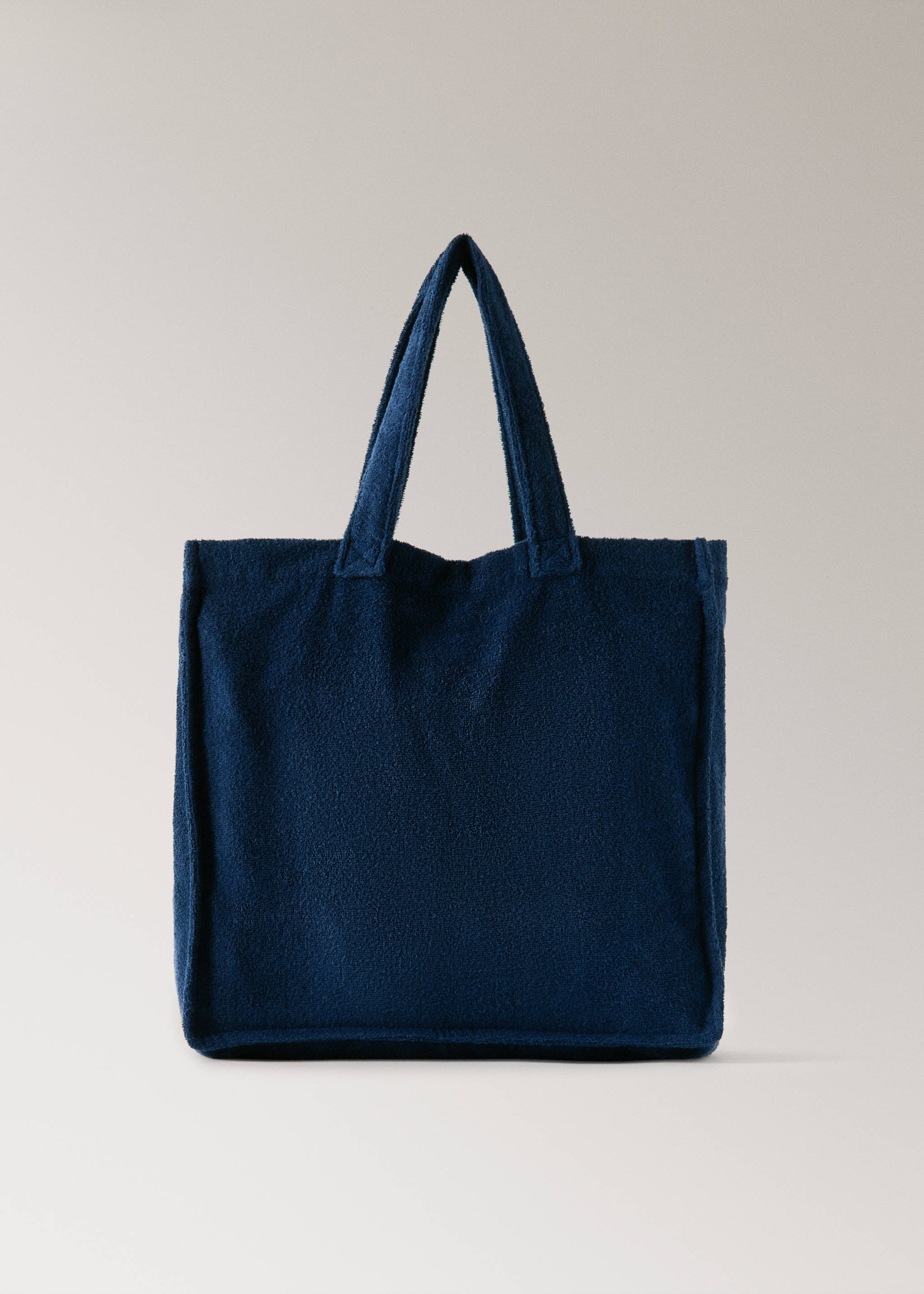 Terry cotton tote bag - Article without model