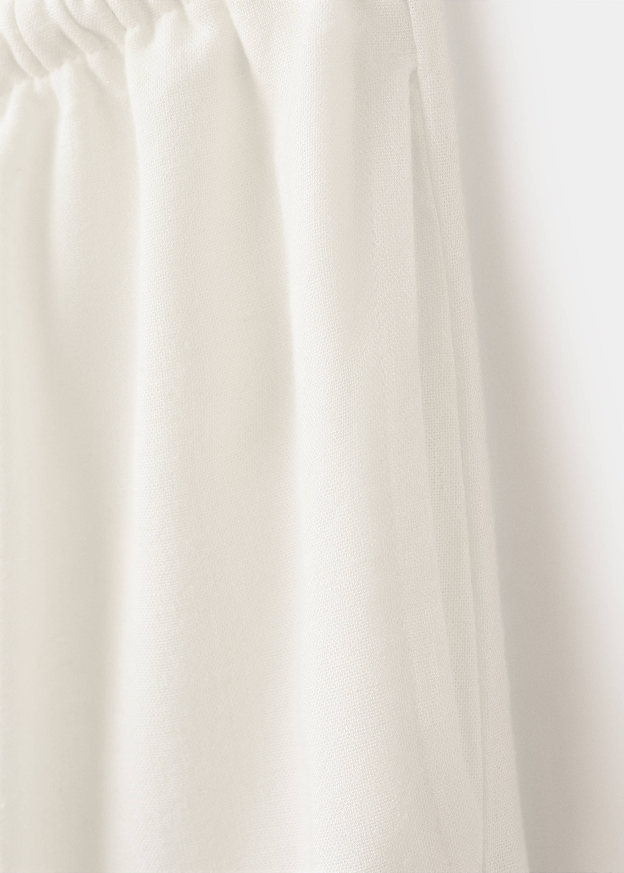 Pantalons rectes fluids - Detall de l'article 0, Blanc trencat. Ref: 27086713-00.