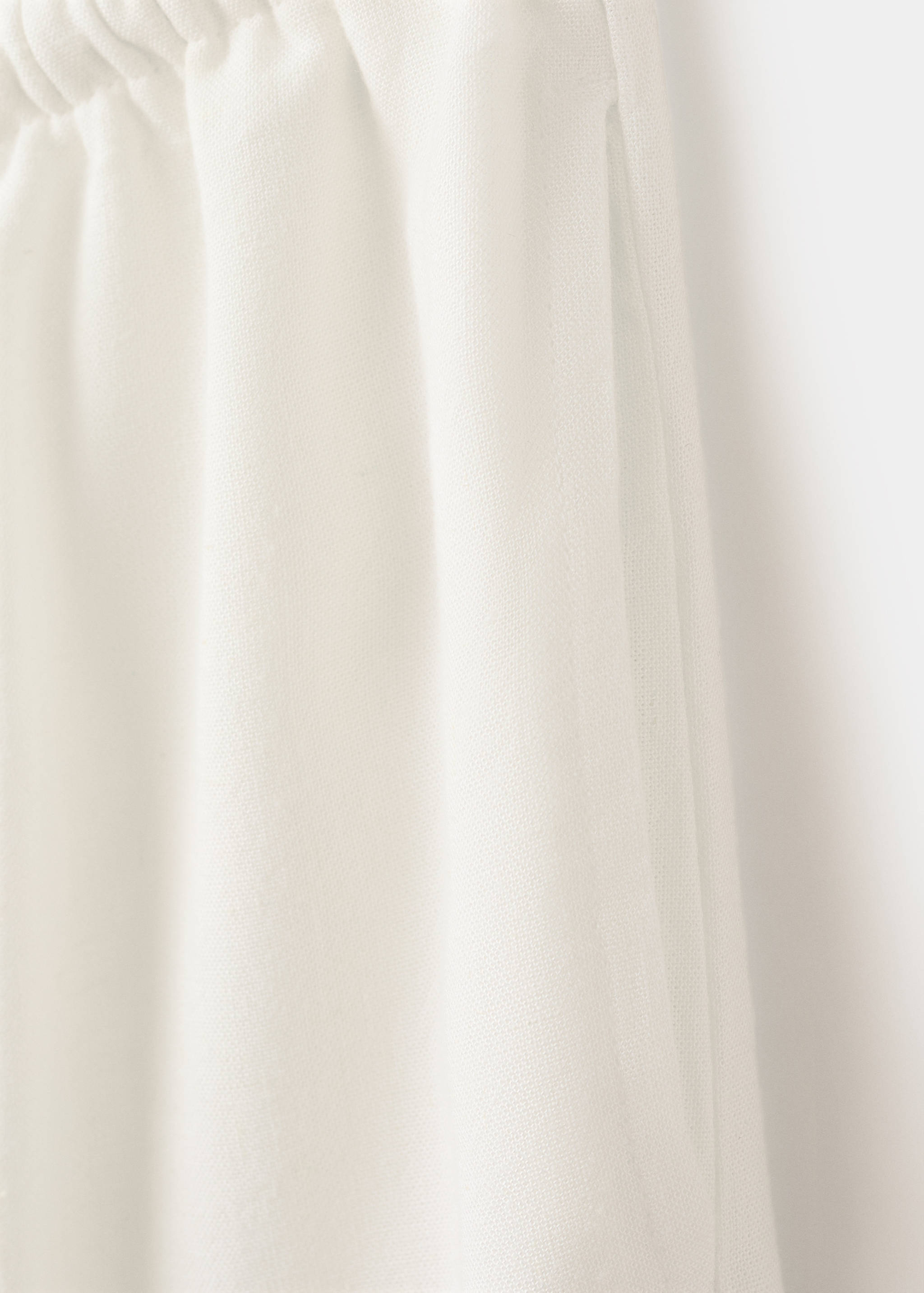 Прямые брюки из струящейся ткани - Деталь изделия 0