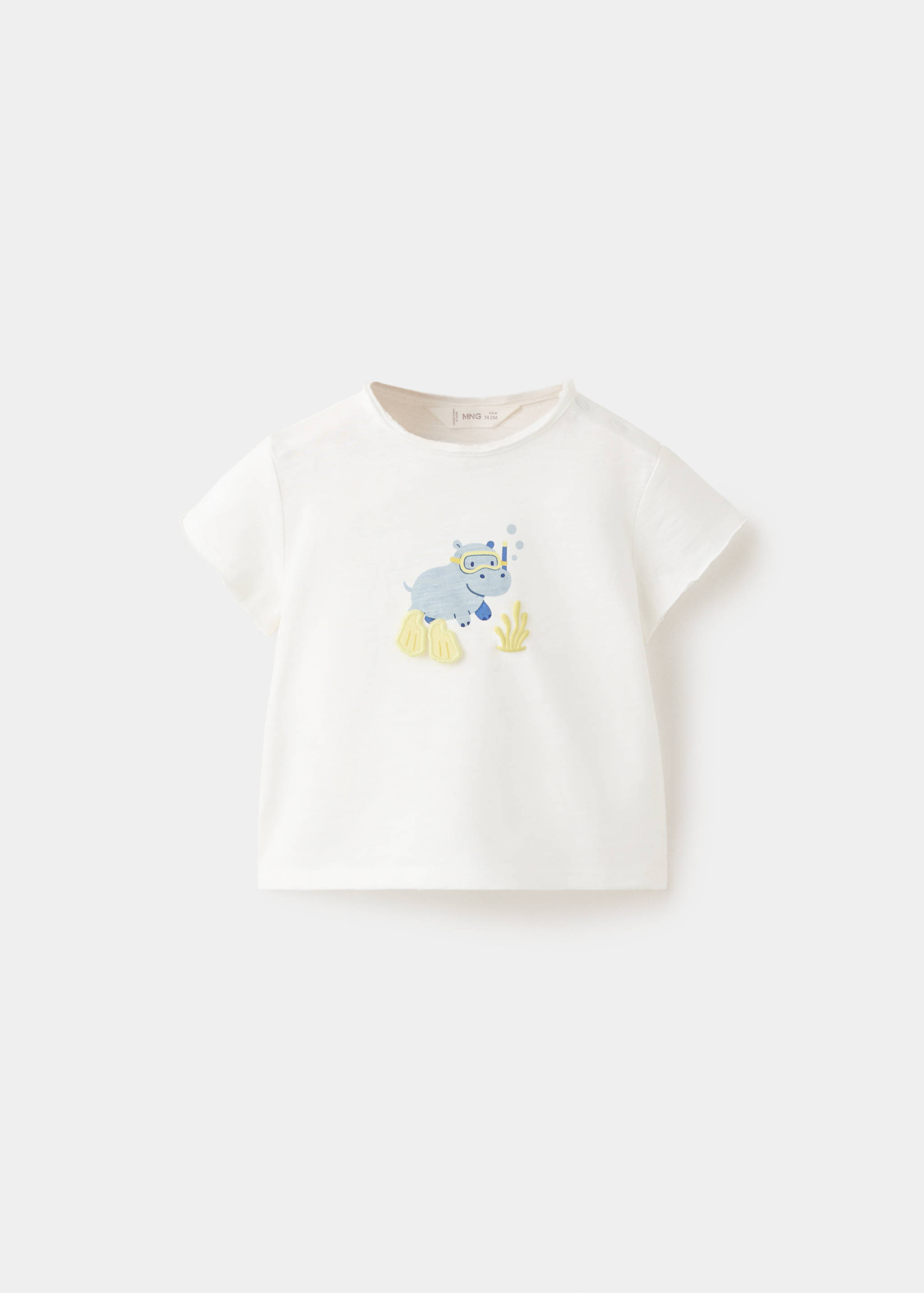 Camiseta algodón estampada - Artículo sin modelo