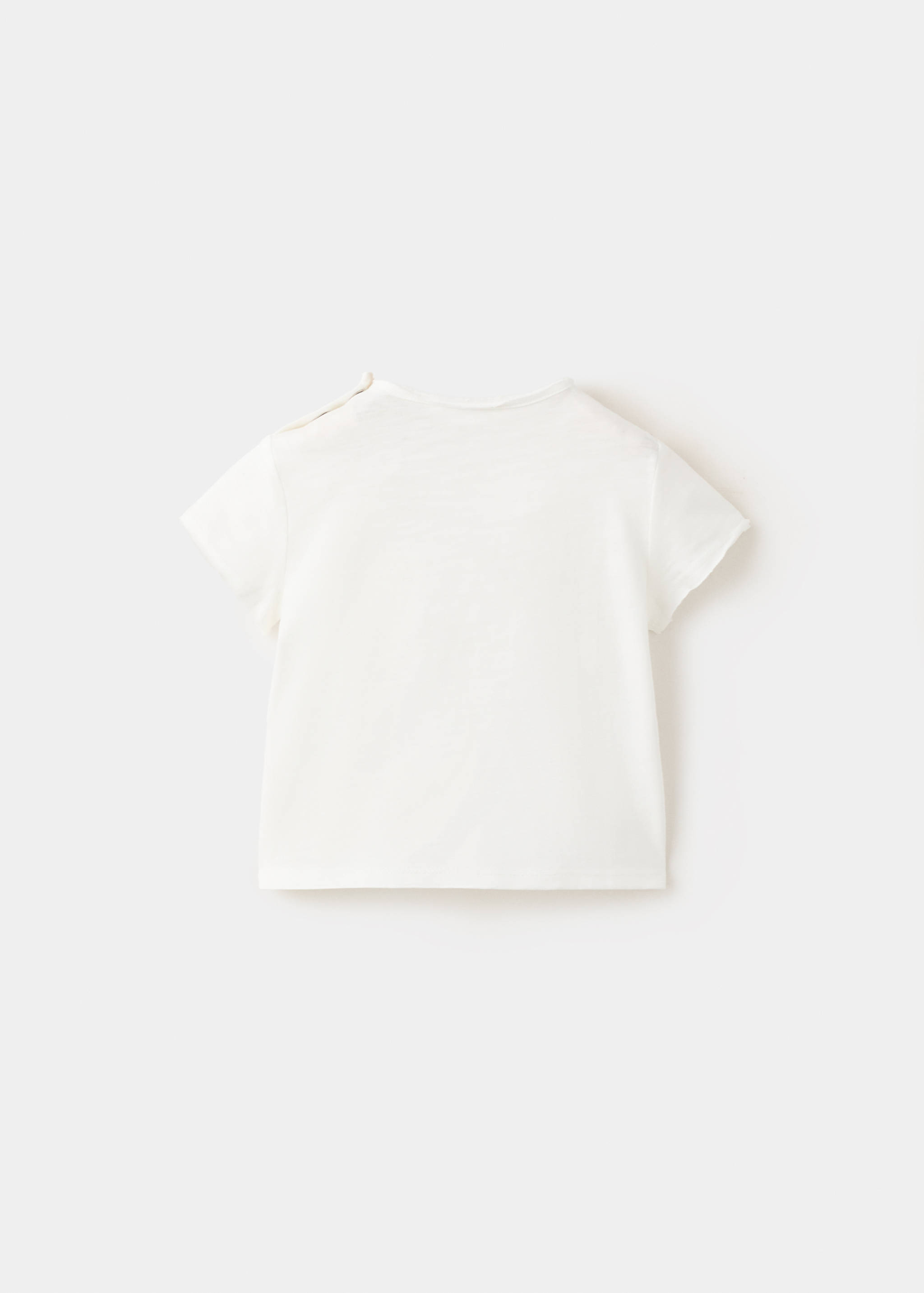 Camiseta algodón estampada - Reverso del artículo