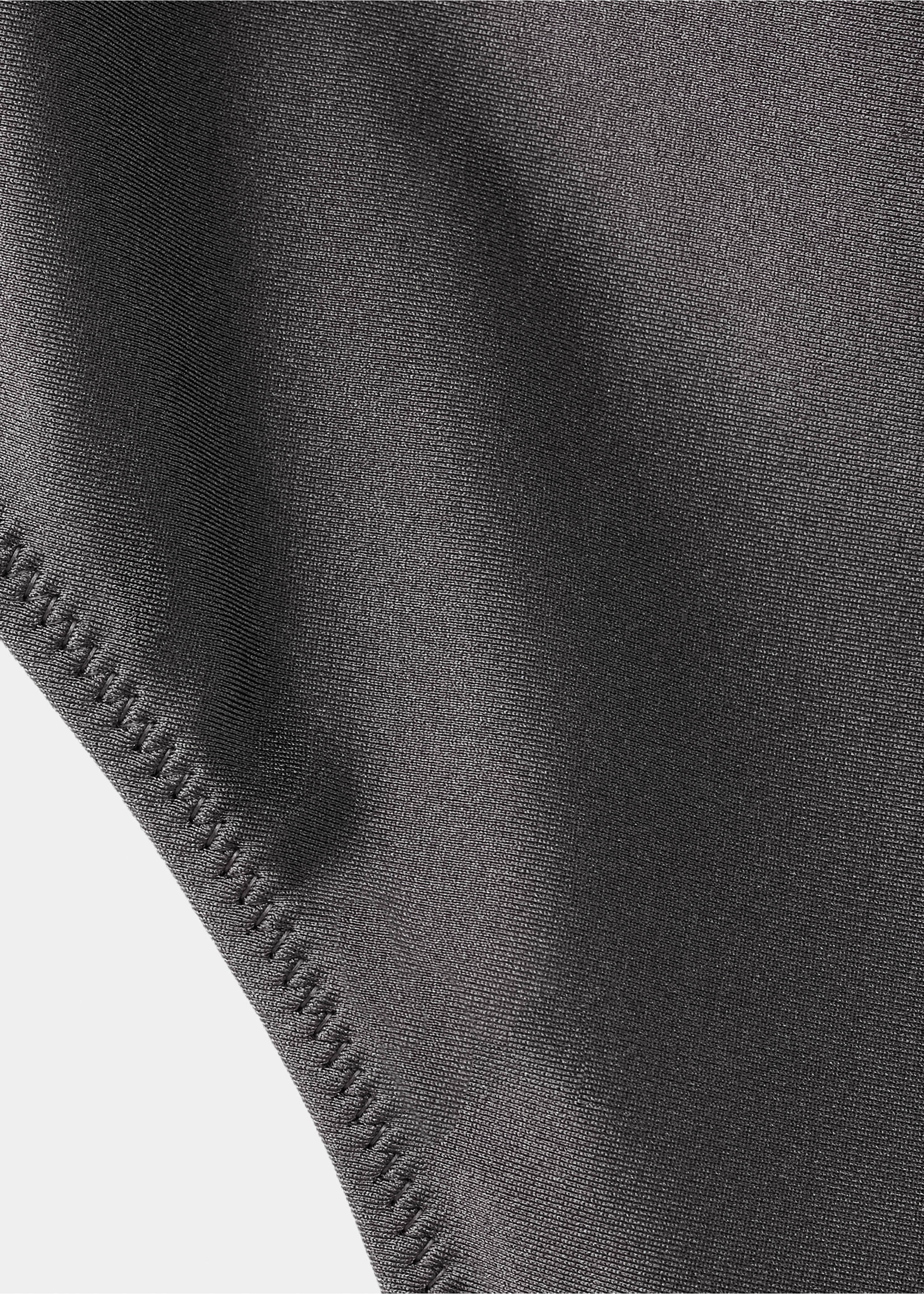 Asymmetric swimsuit - Details of the article 0, Grey. Ref: 27086718-00.