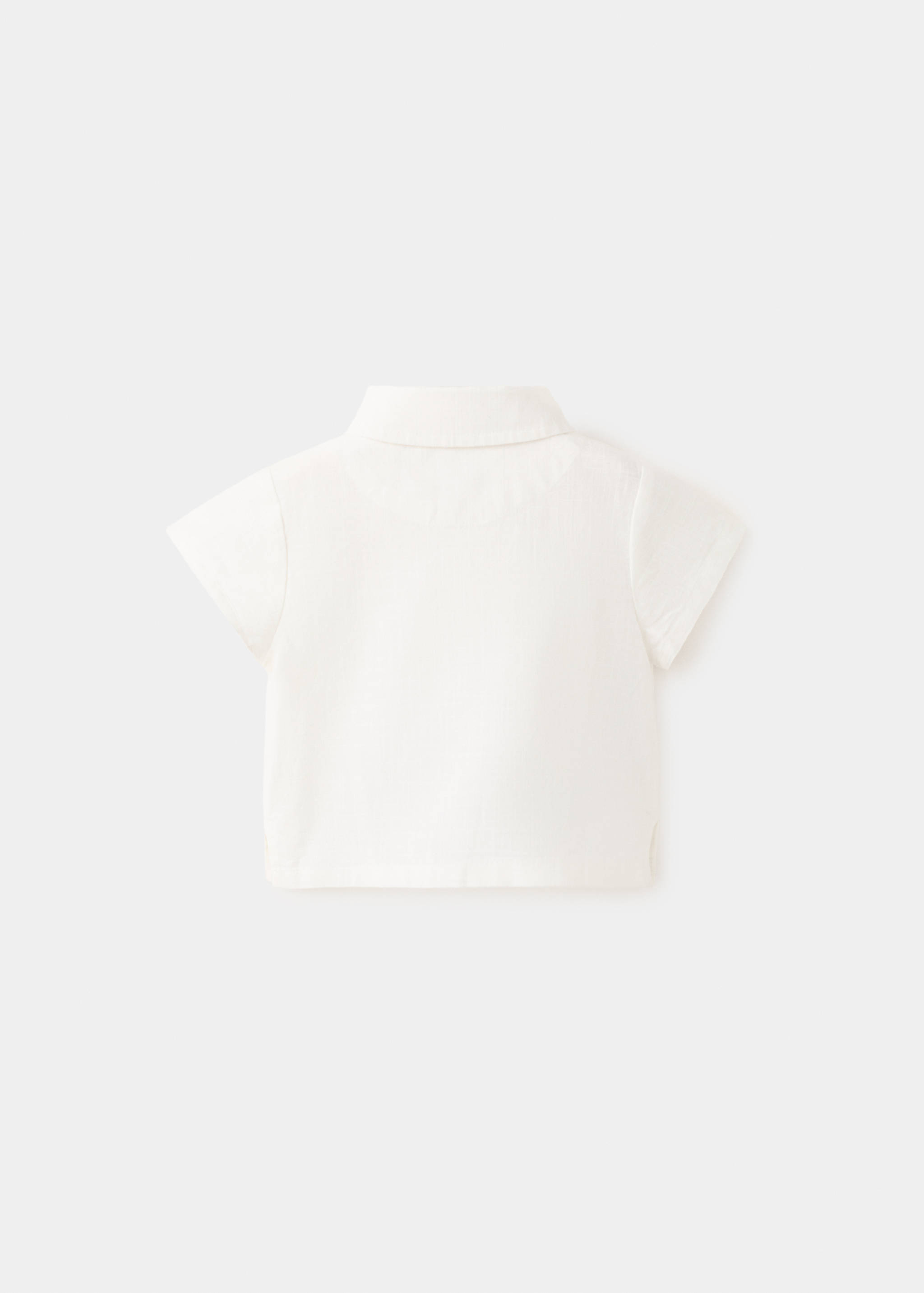 Chemise coton à poche - Verso de l’article