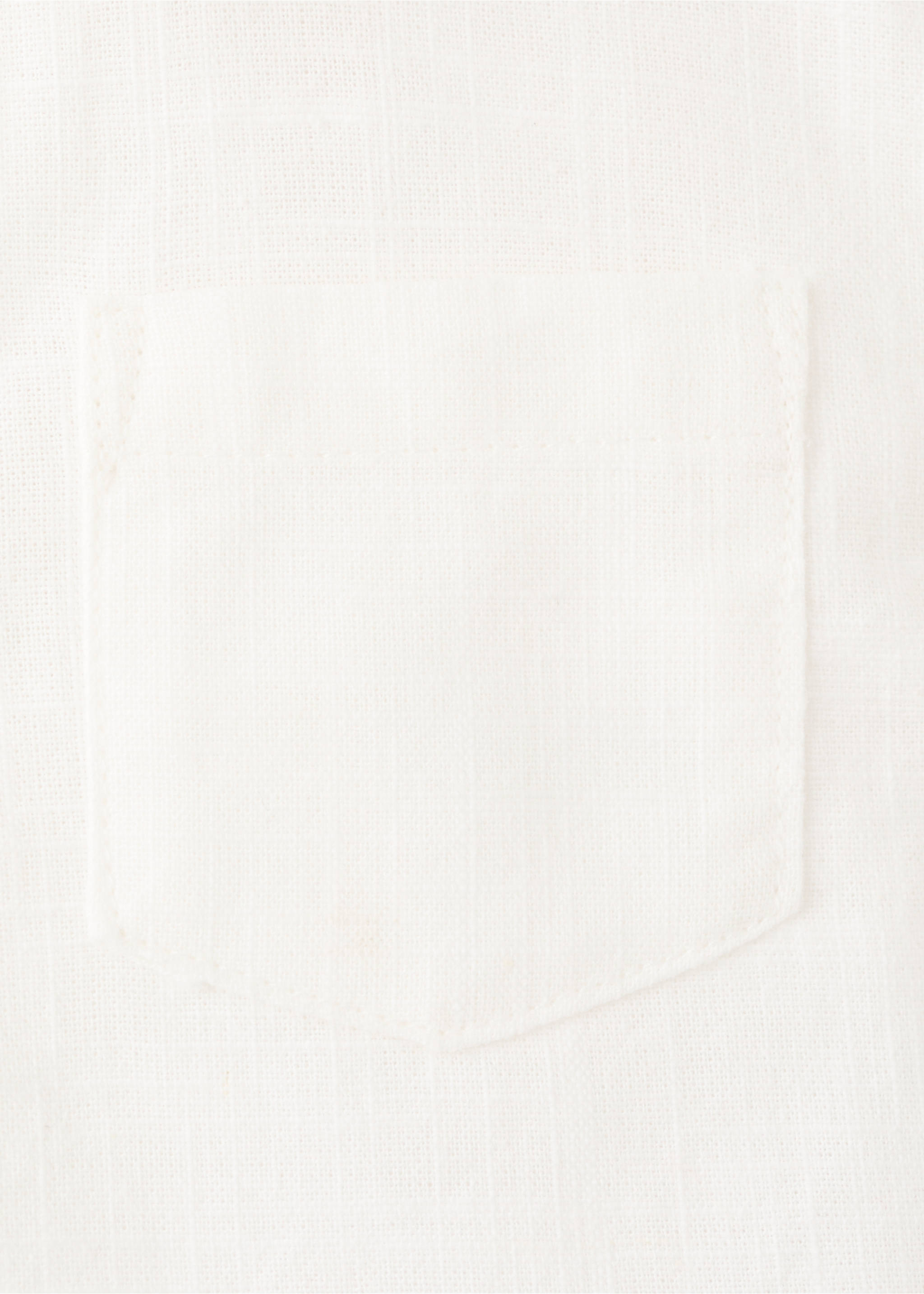 Camisa algodão bolso - Pormenor do artigo 0, Branco-pérola. Ref: 27086720-00.