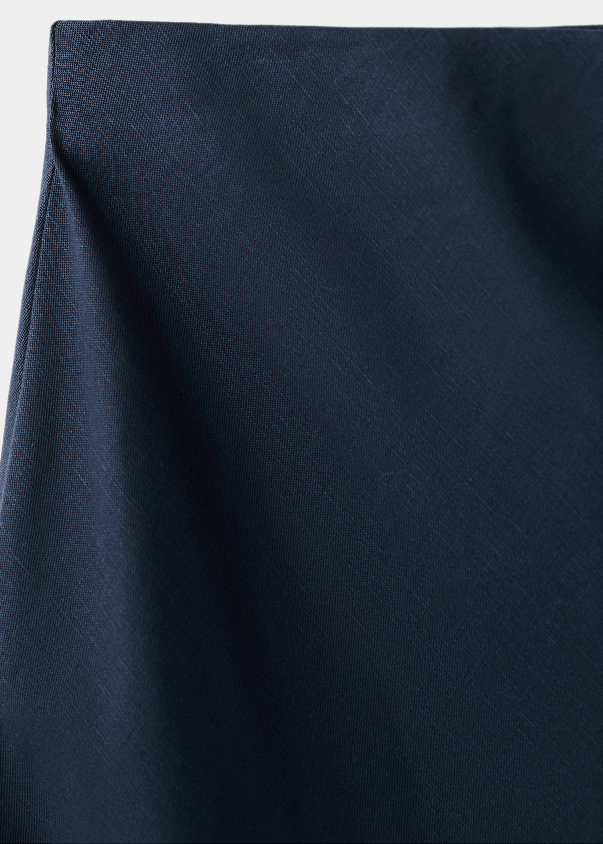 Длинная прямая юбка - Деталь изделия 8, Темно-синий. Ref: 27086721-00.