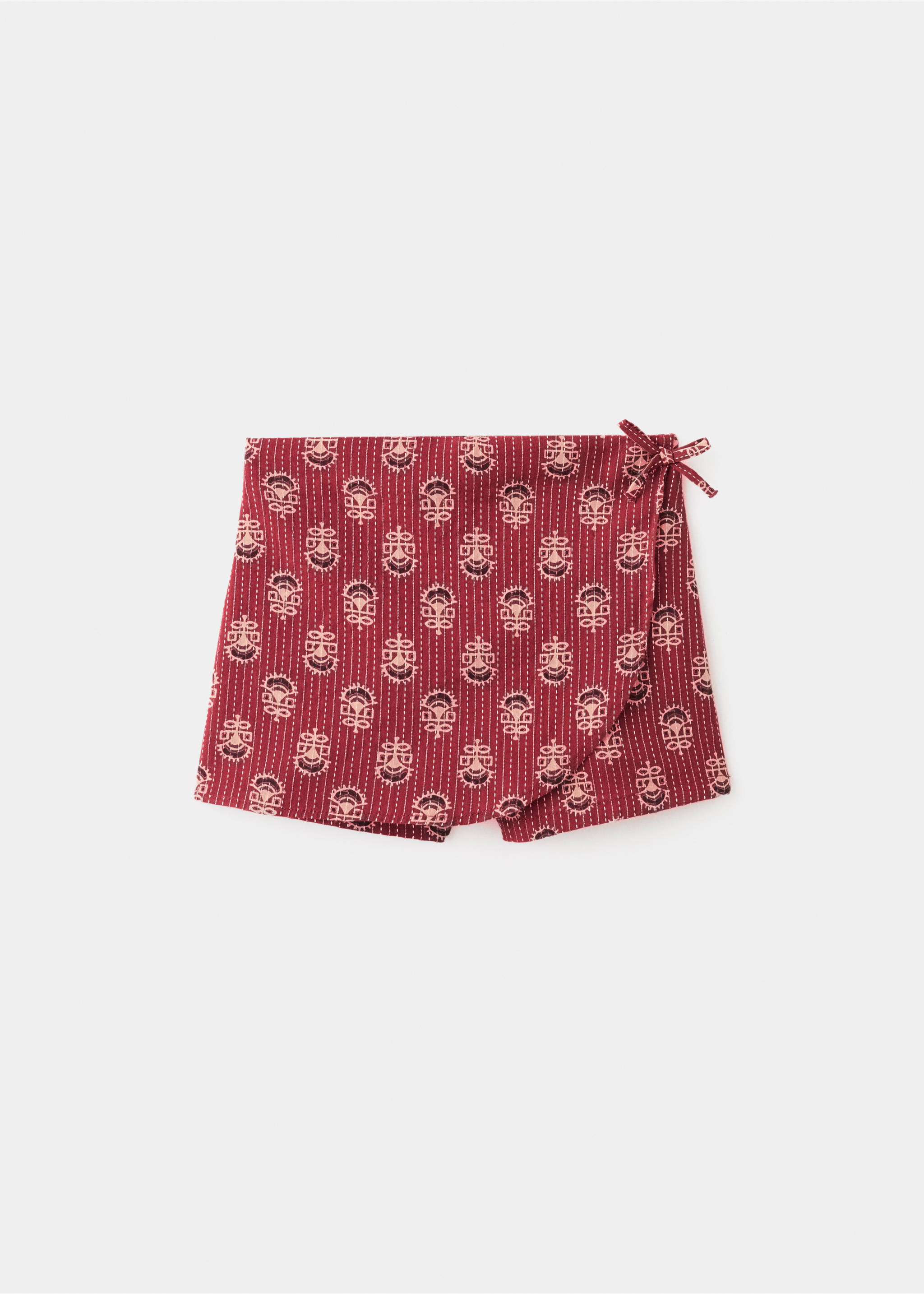 Falda pantalón estampada - Artículo sin modelo, Fresa. Ref: 27086724-00.