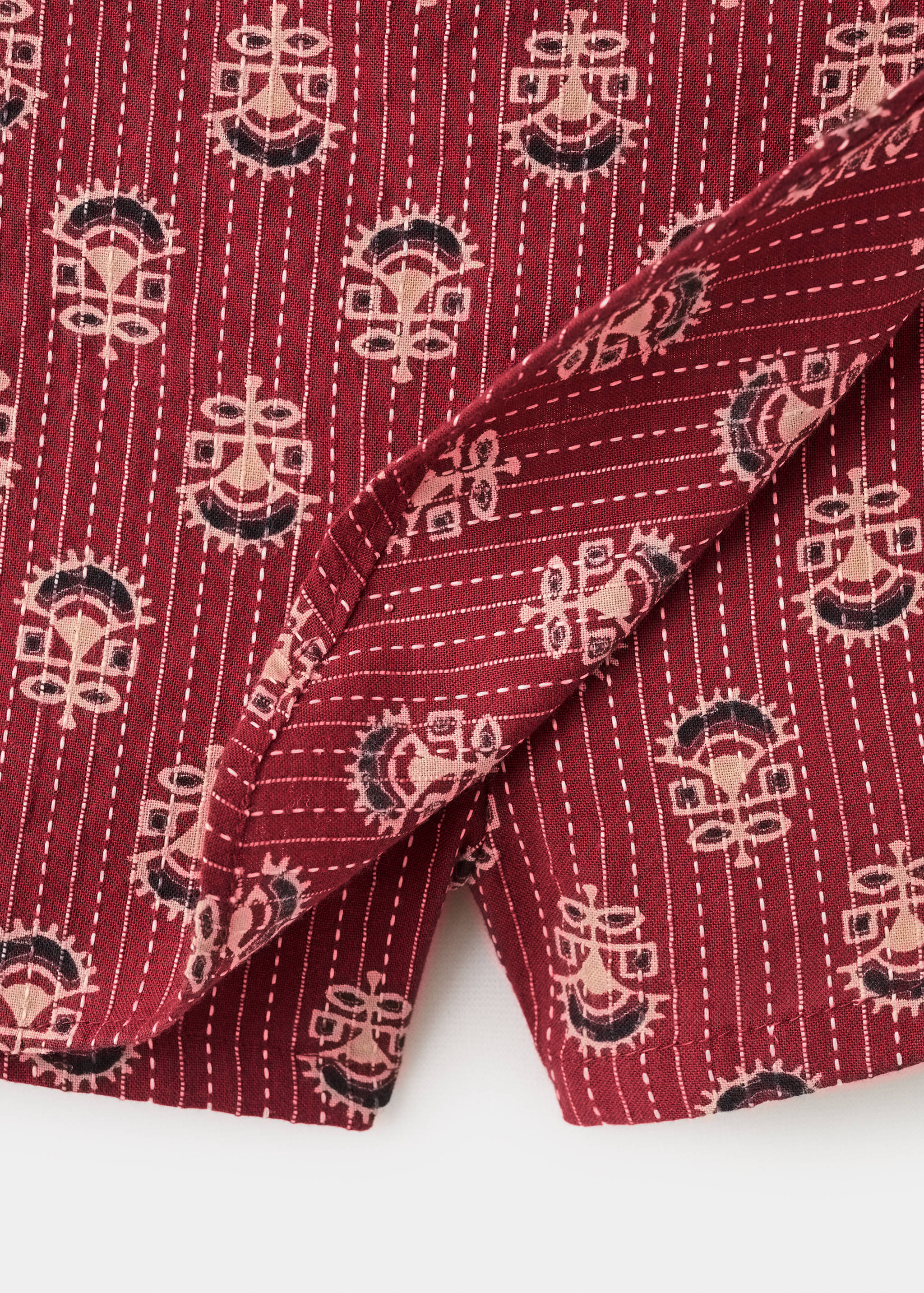 Falda pantalón estampada - Detalle del artículo 0