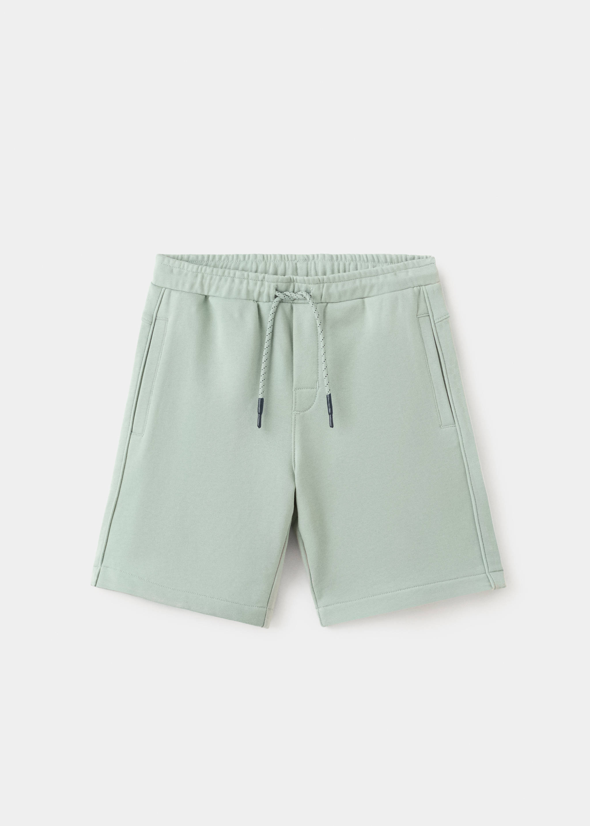 Cotton shorts with drawstring - Товар без моделі