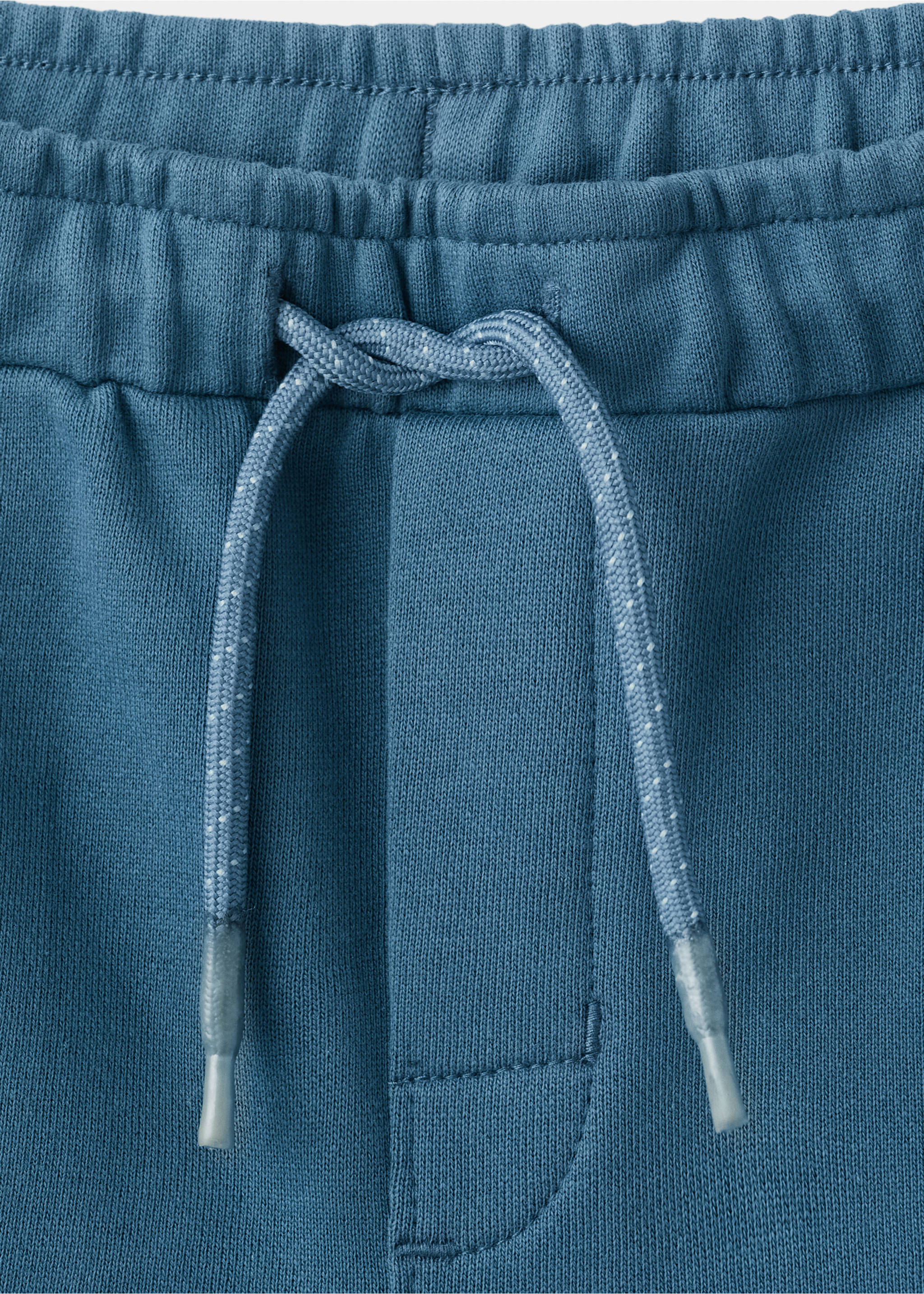 Bermudas algodón cordón - Detalle del artículo 8, Azul. Ref: 27086725-00.