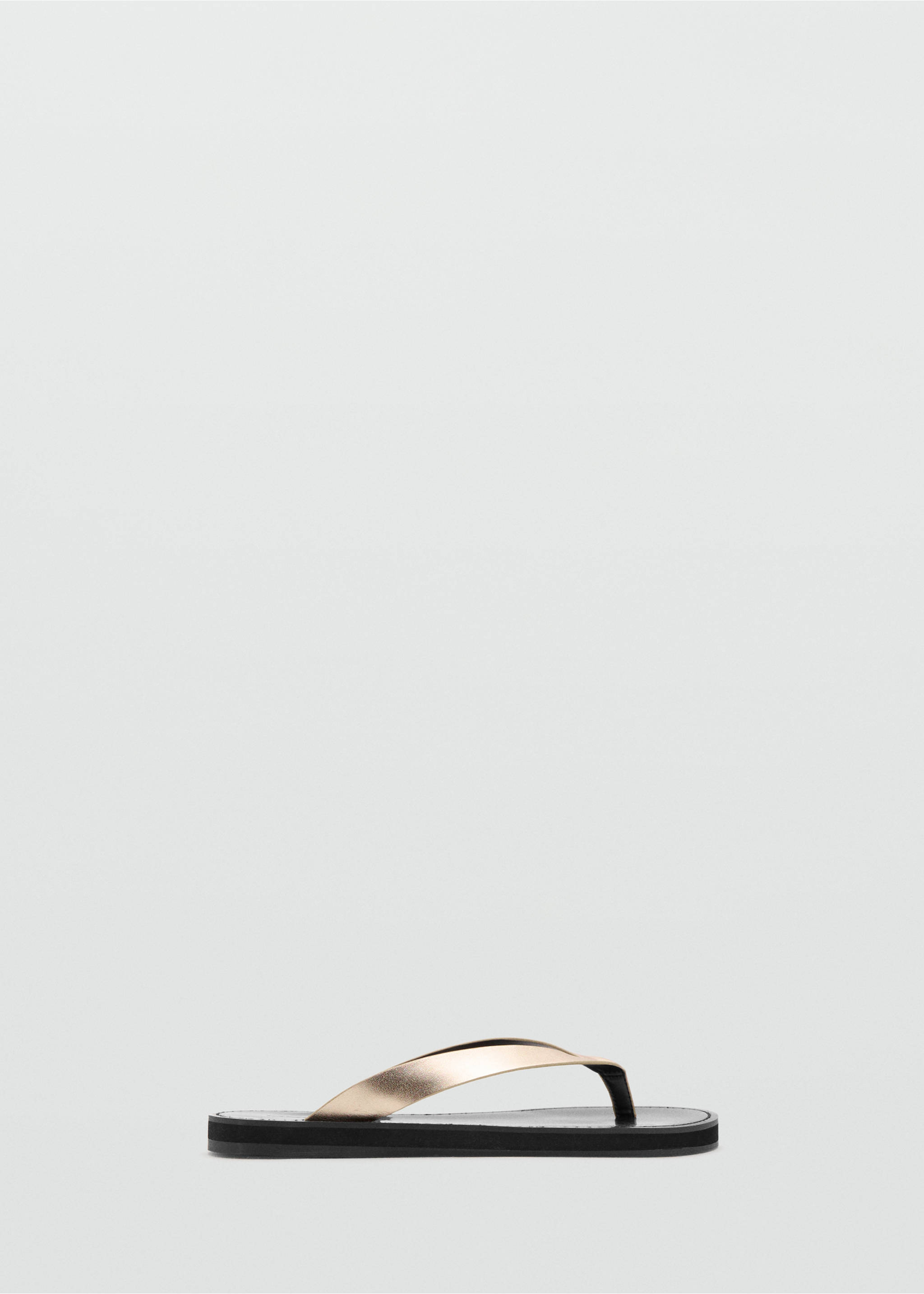 Sandales entredoigt à brides - Article sans modèle, Or. Ref: 27086726-00.