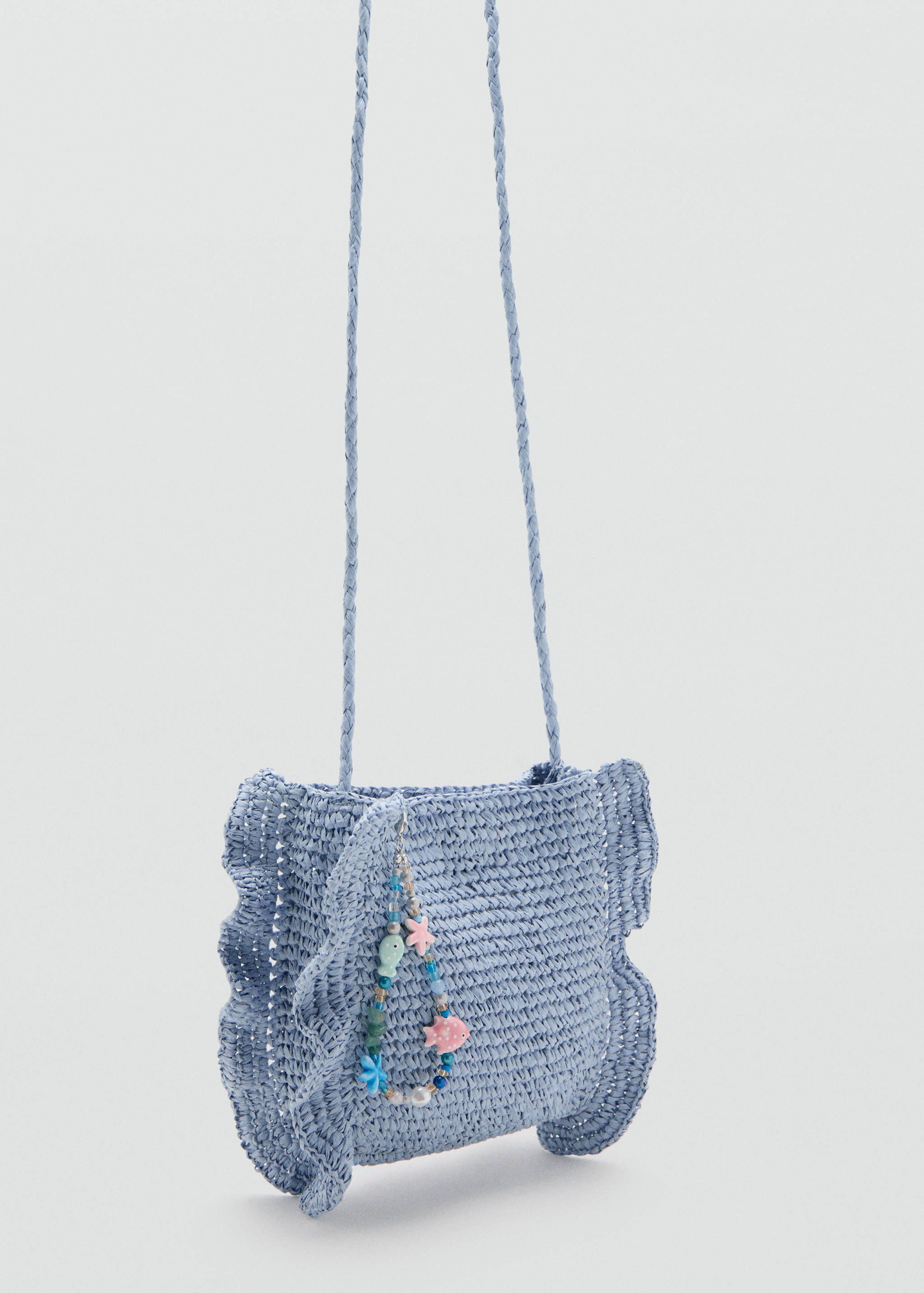 Sac en fibre naturelle charm - Plan moyen