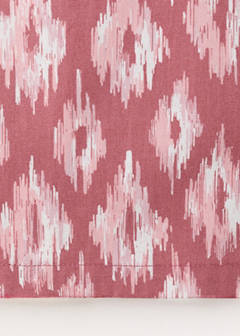 Printed cotton trousers — Strawberry 5