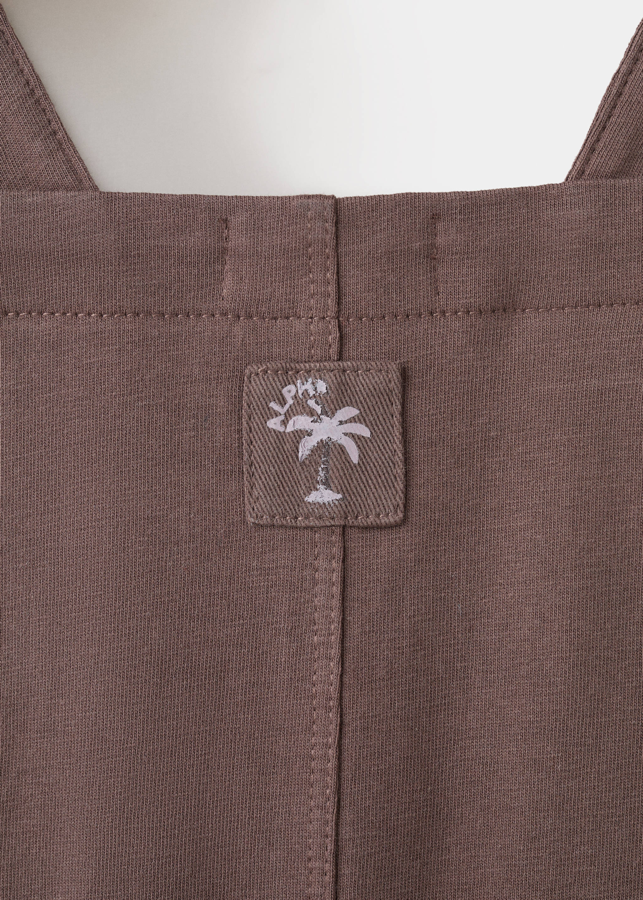 Cotton short jumpsuit - Details of the article 0