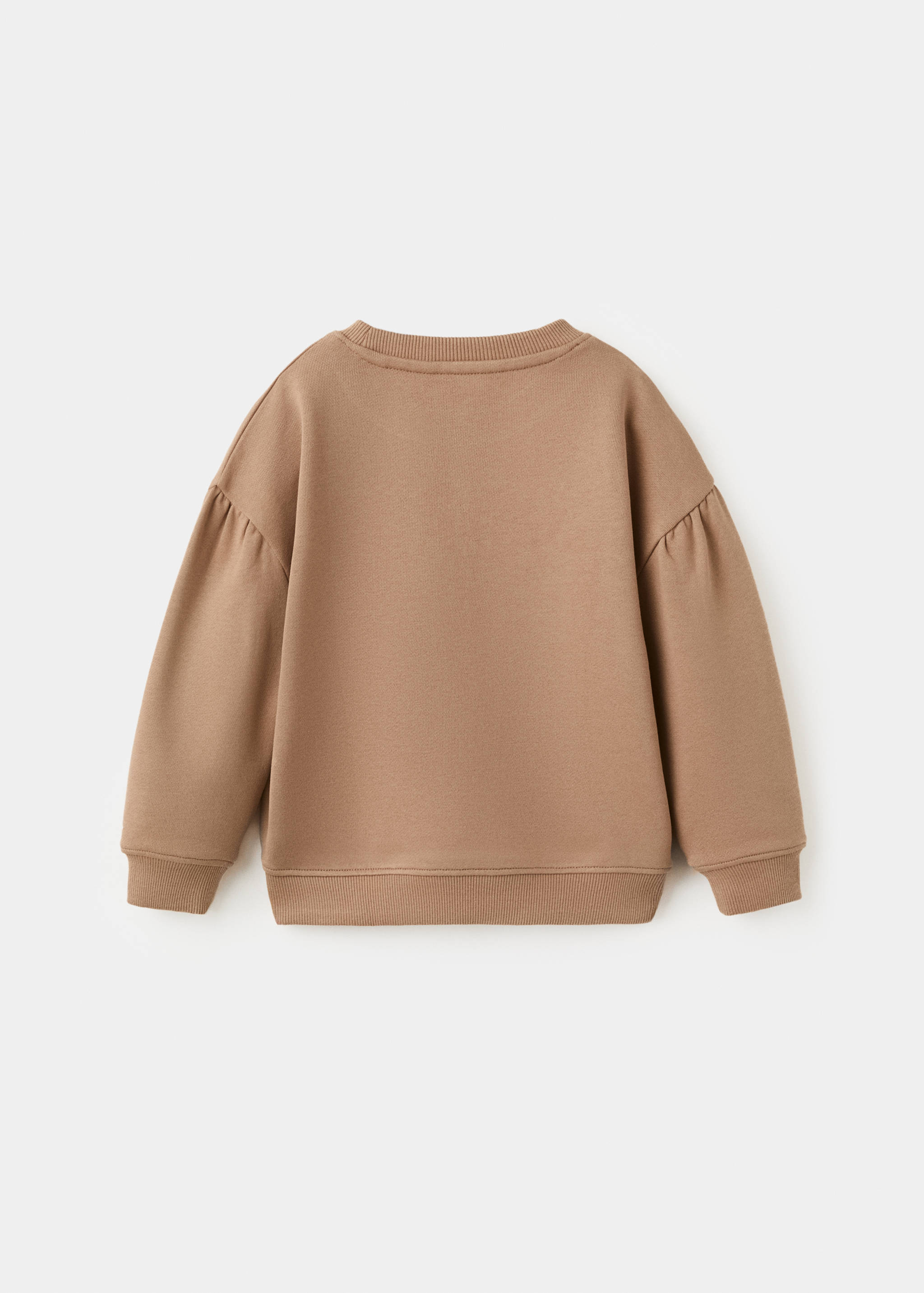 Floral print cotton sweatshirt - Reverse of the article