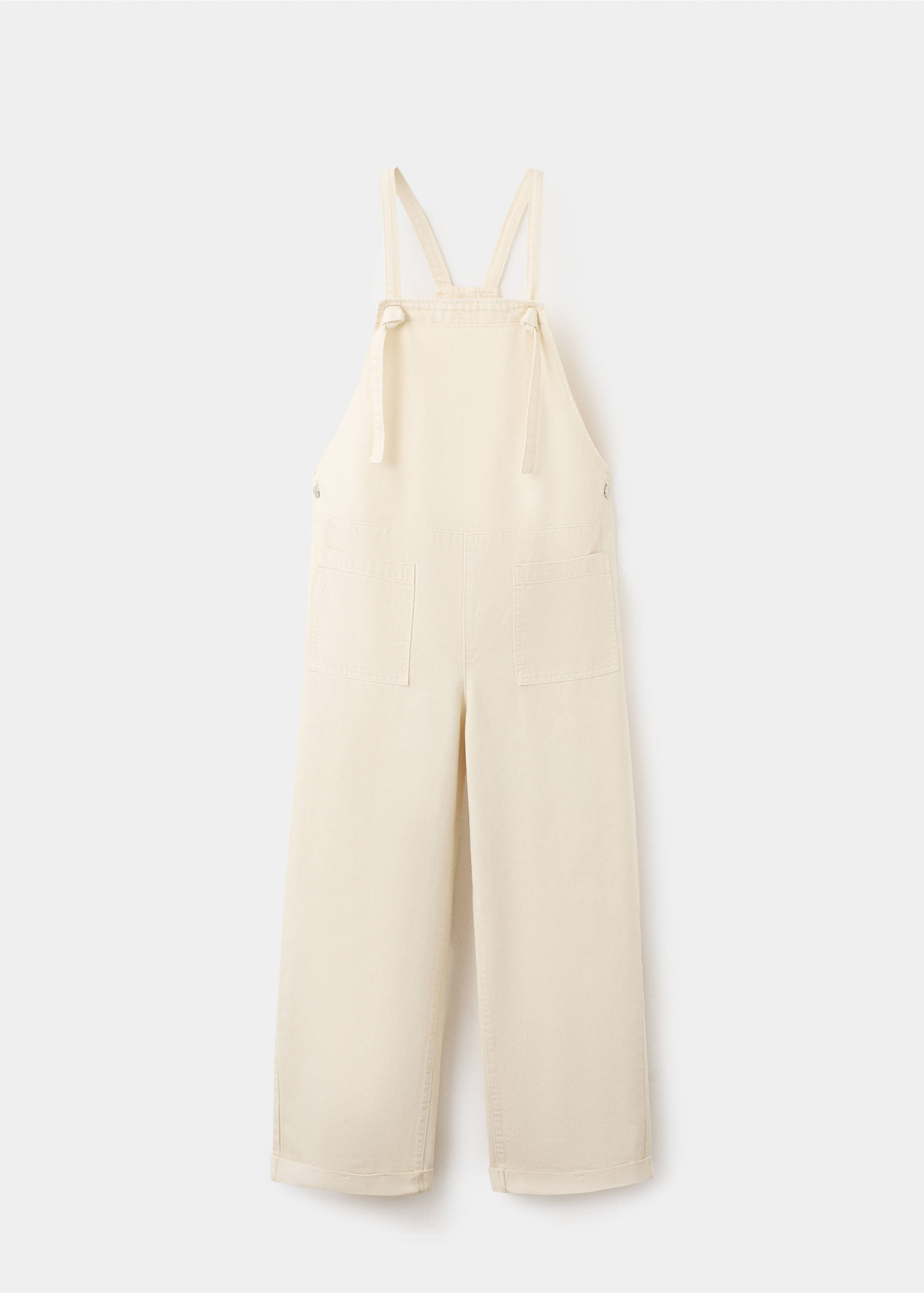 Maternity denim dungarees - Article without model, Off White. Ref: 27086744-00.