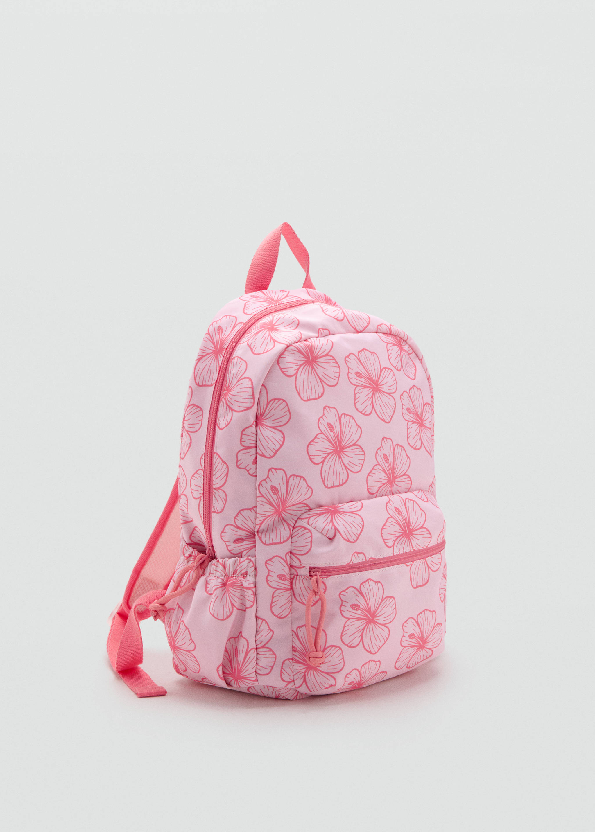 Floral print backpack - Medium plane