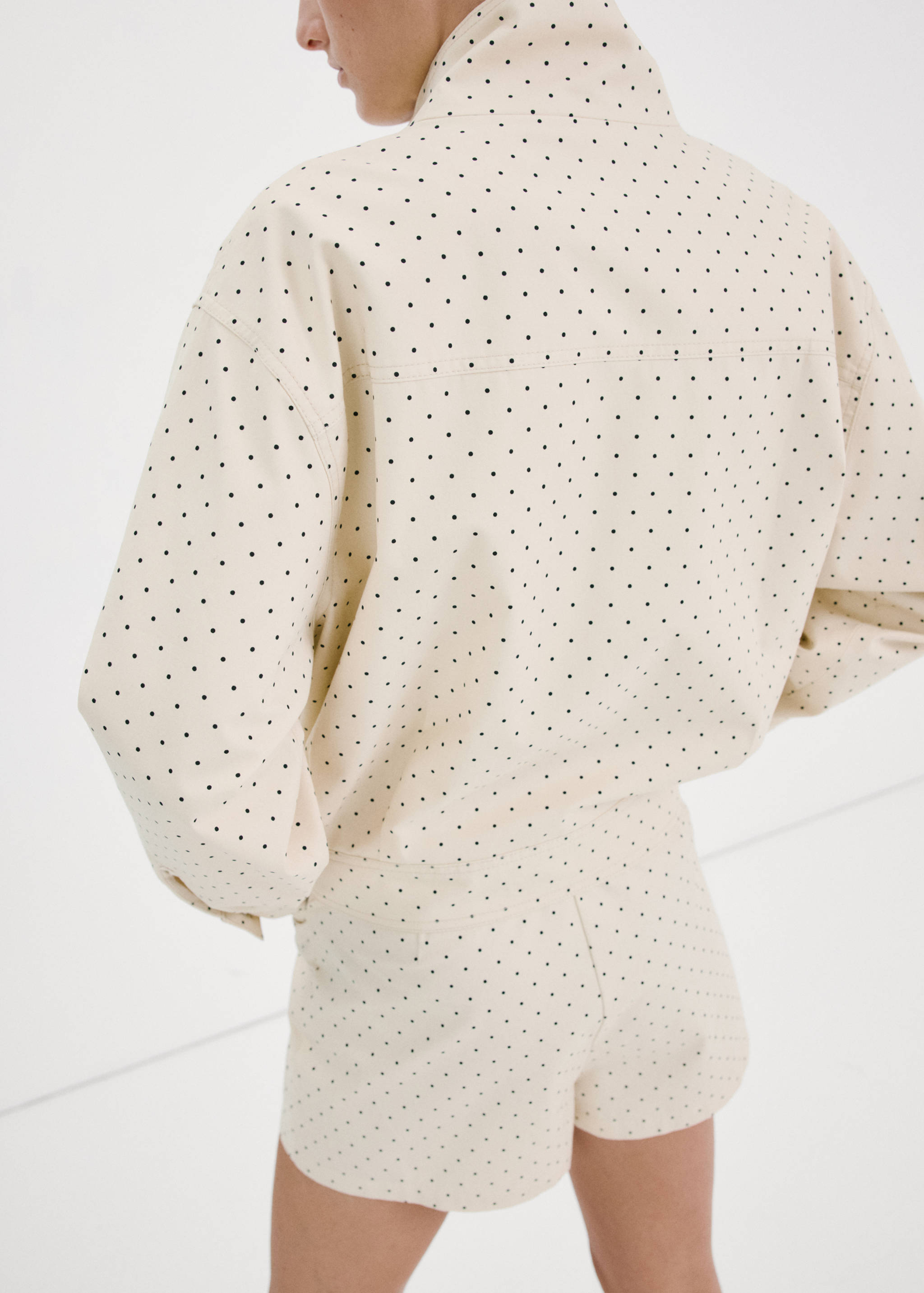 Short coton à pois - Verso de l’article