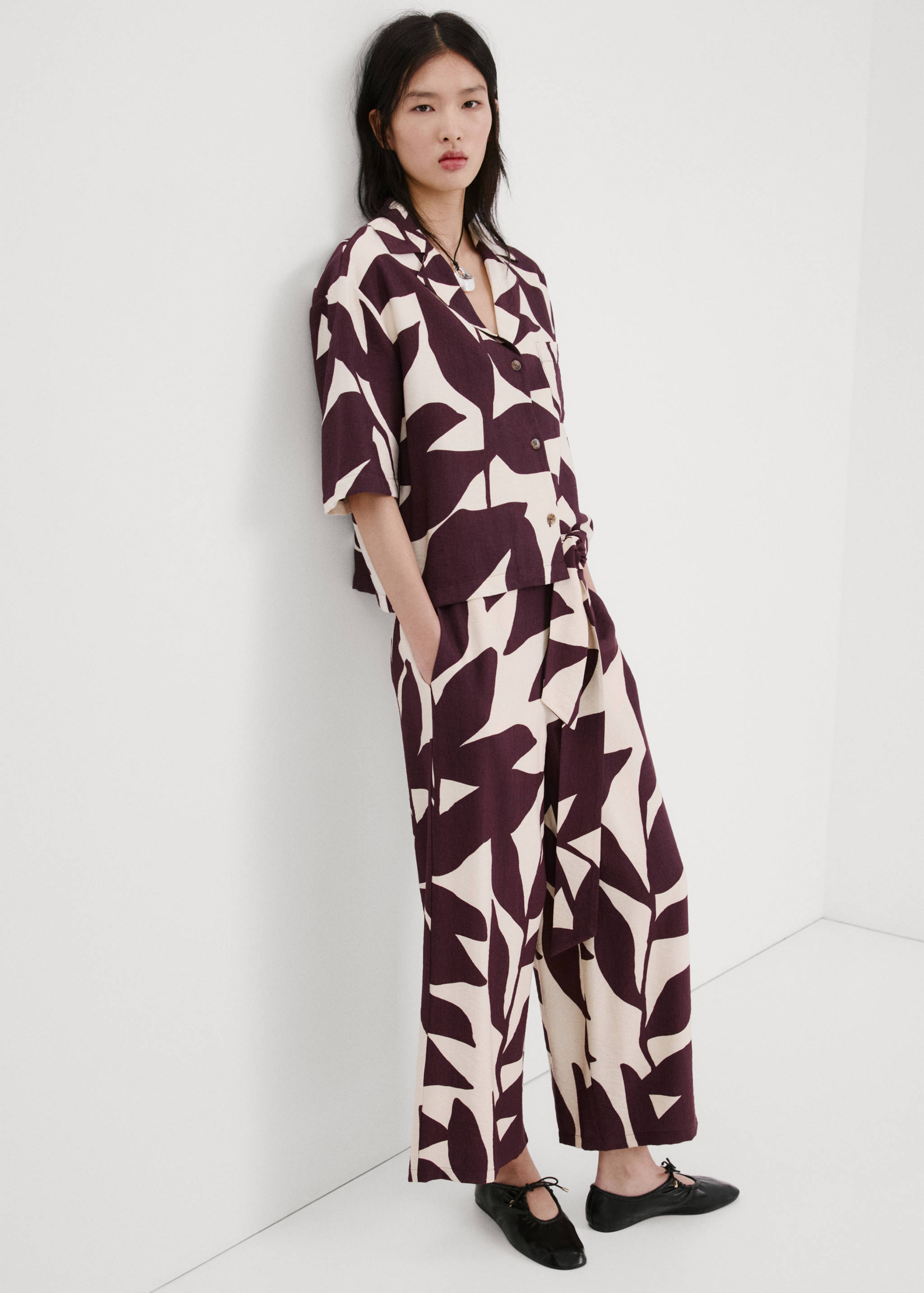 เสื้อเชิ้ตแขนสั้นพิมพ์ลาย - เครื่องบินทั่วไป