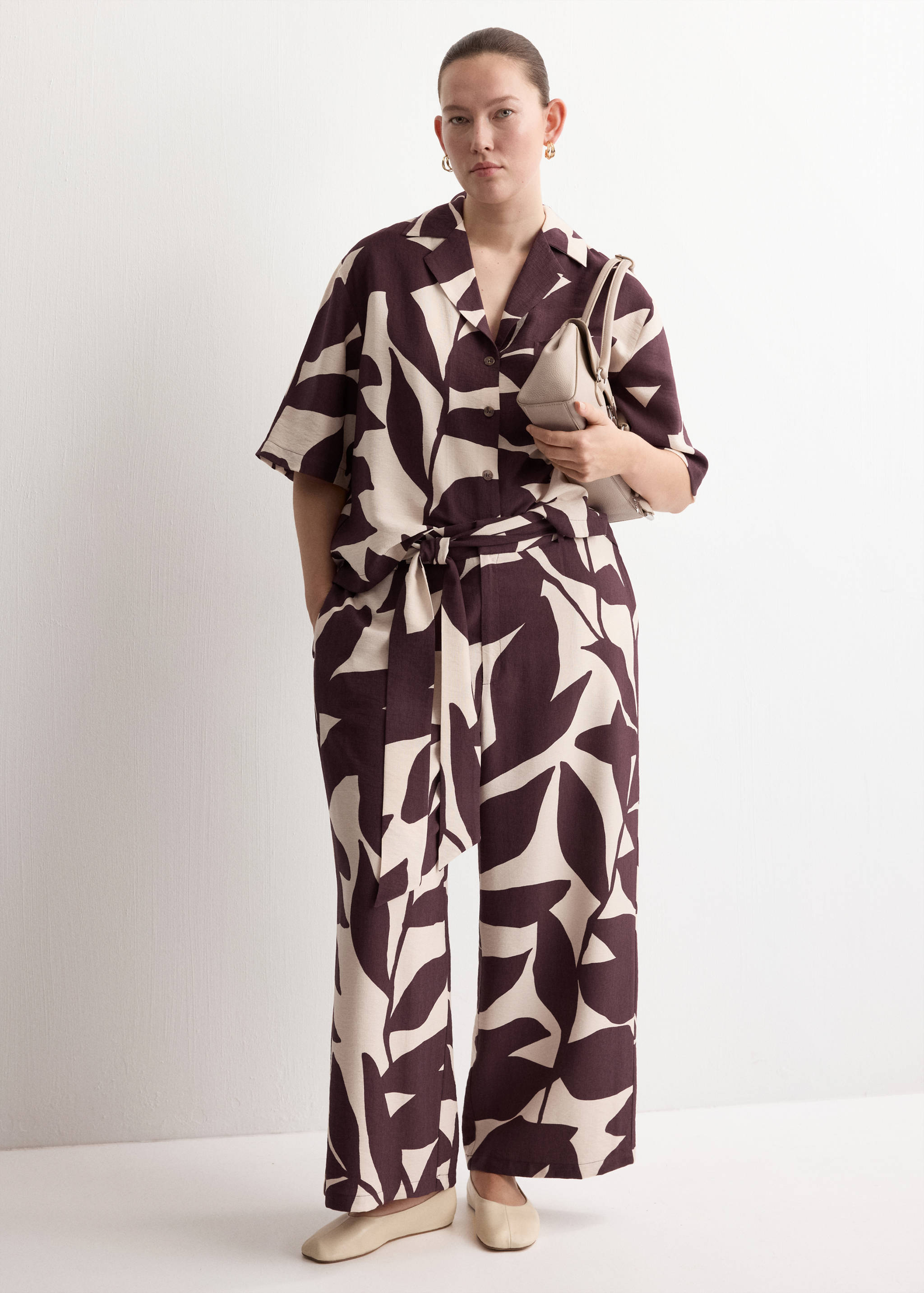 เสื้อเชิ้ตแขนสั้นพิมพ์ลาย - รายละเอียดของสินค้า 3