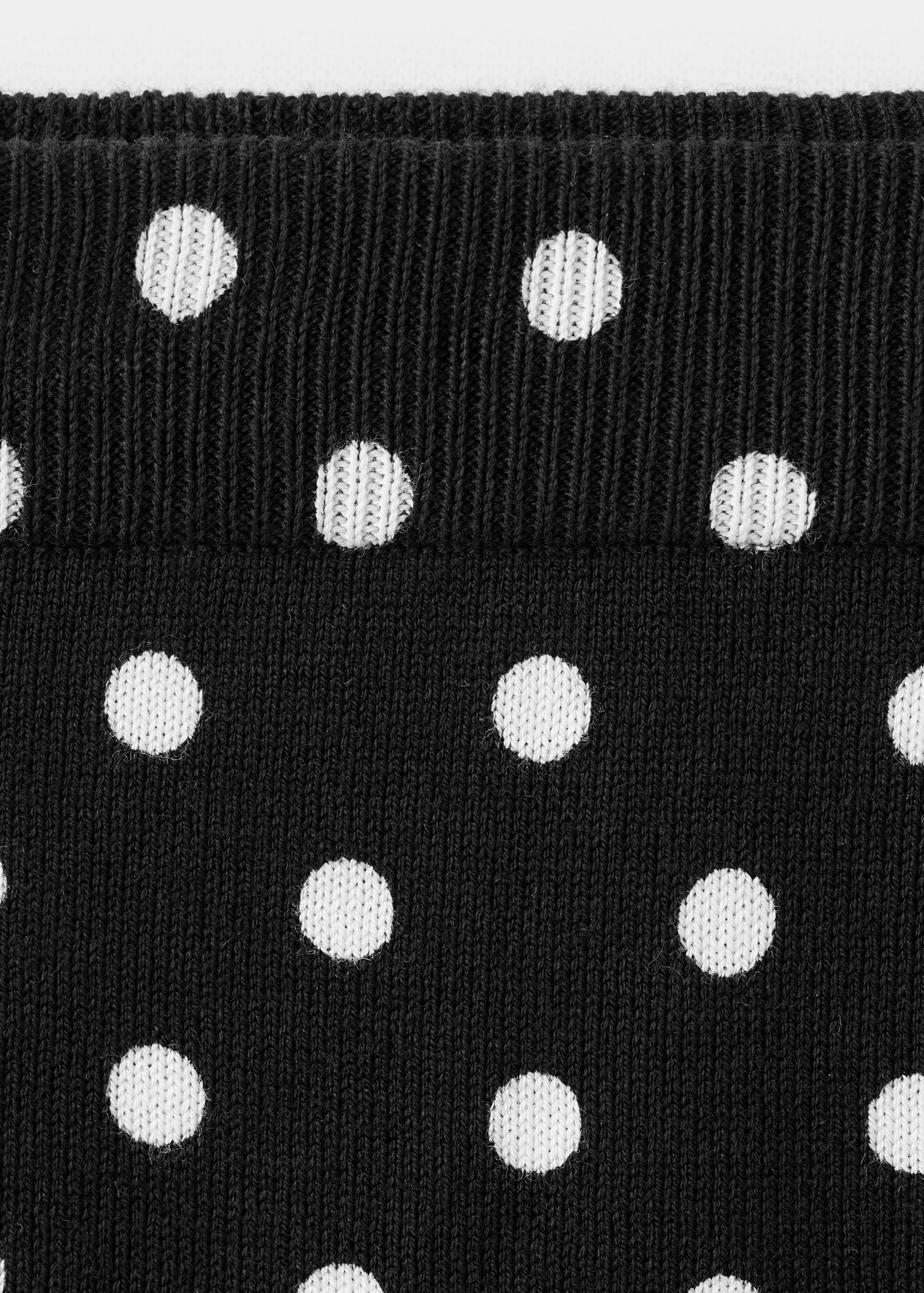 Polka dots midi skirt - Details of the article 0