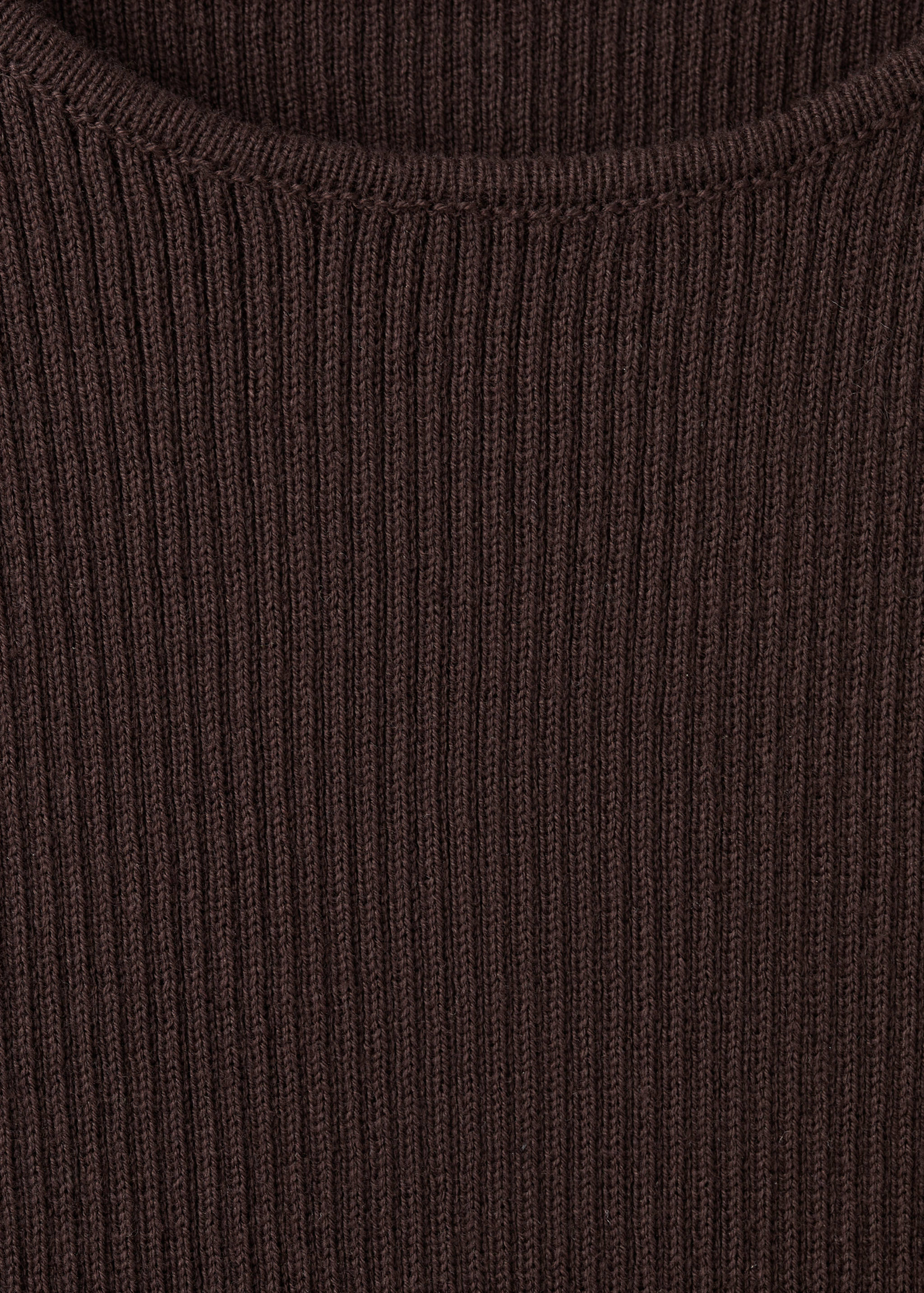 Fitted fine-knit top - Details of the article 8