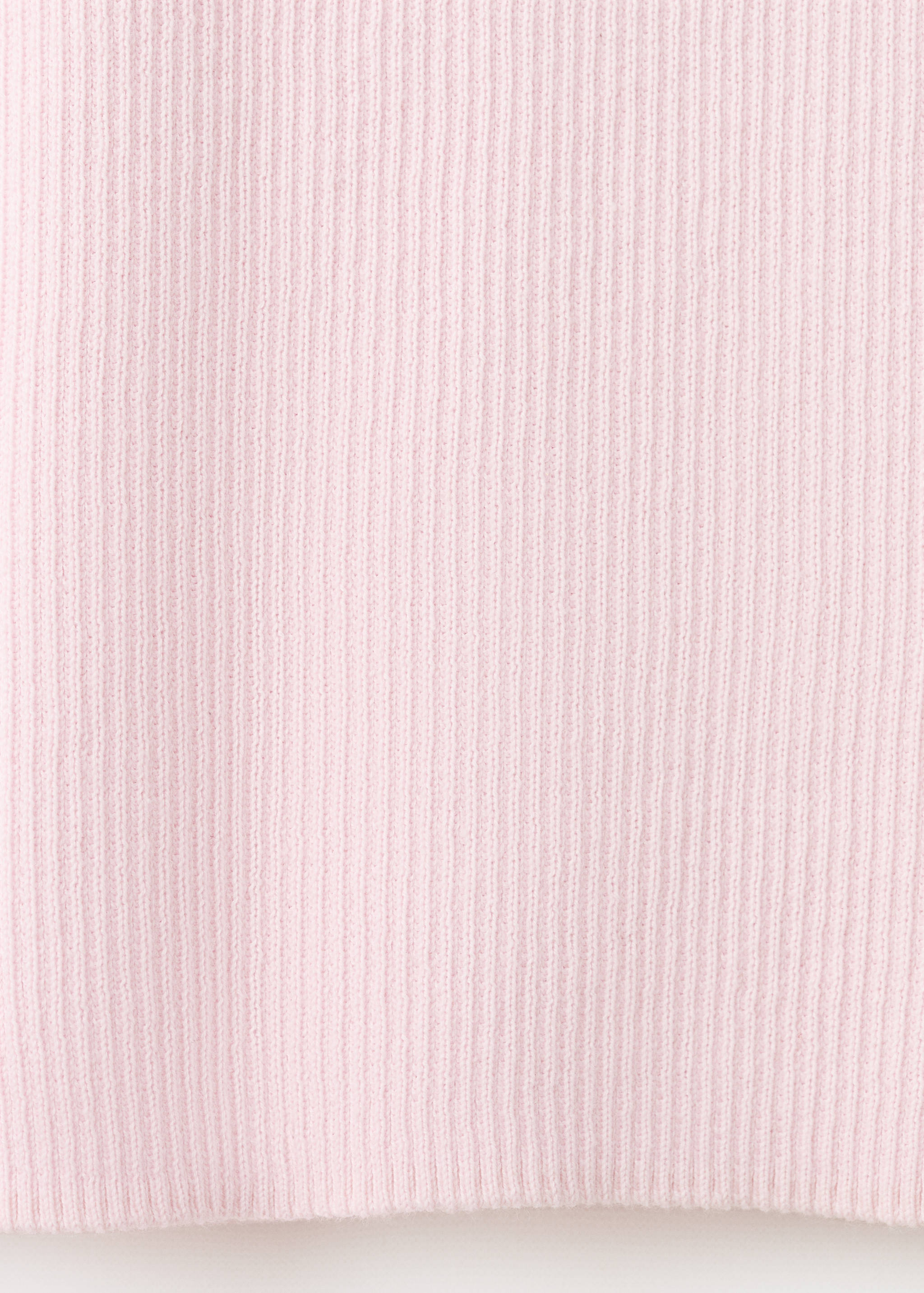 Fitted fine-knit top - Details of the article 0